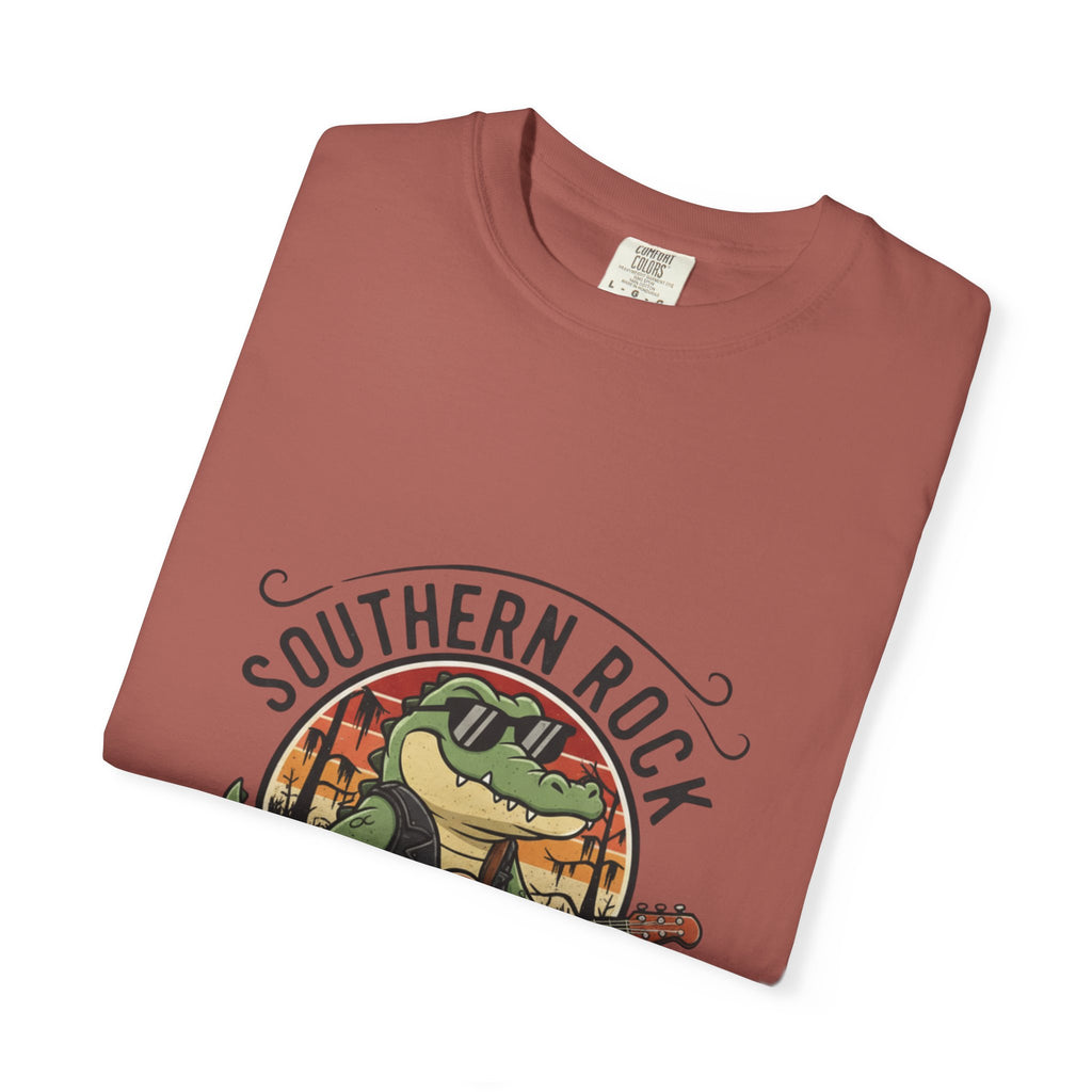 Southern Rock Gator: The Fret Life Swamp Jam Tee