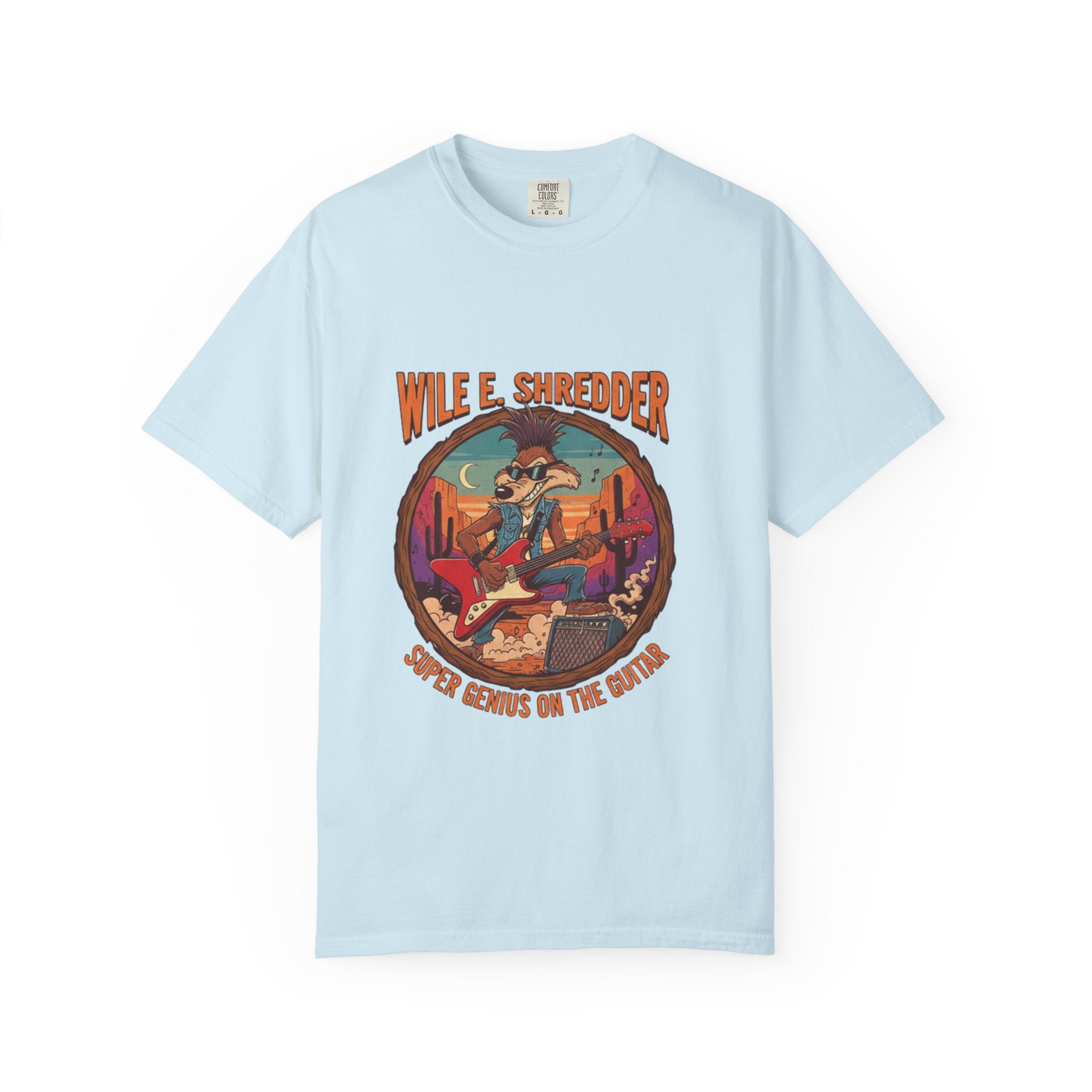 Wile E Shredder Desert Guitar - Graphic T-Shirt