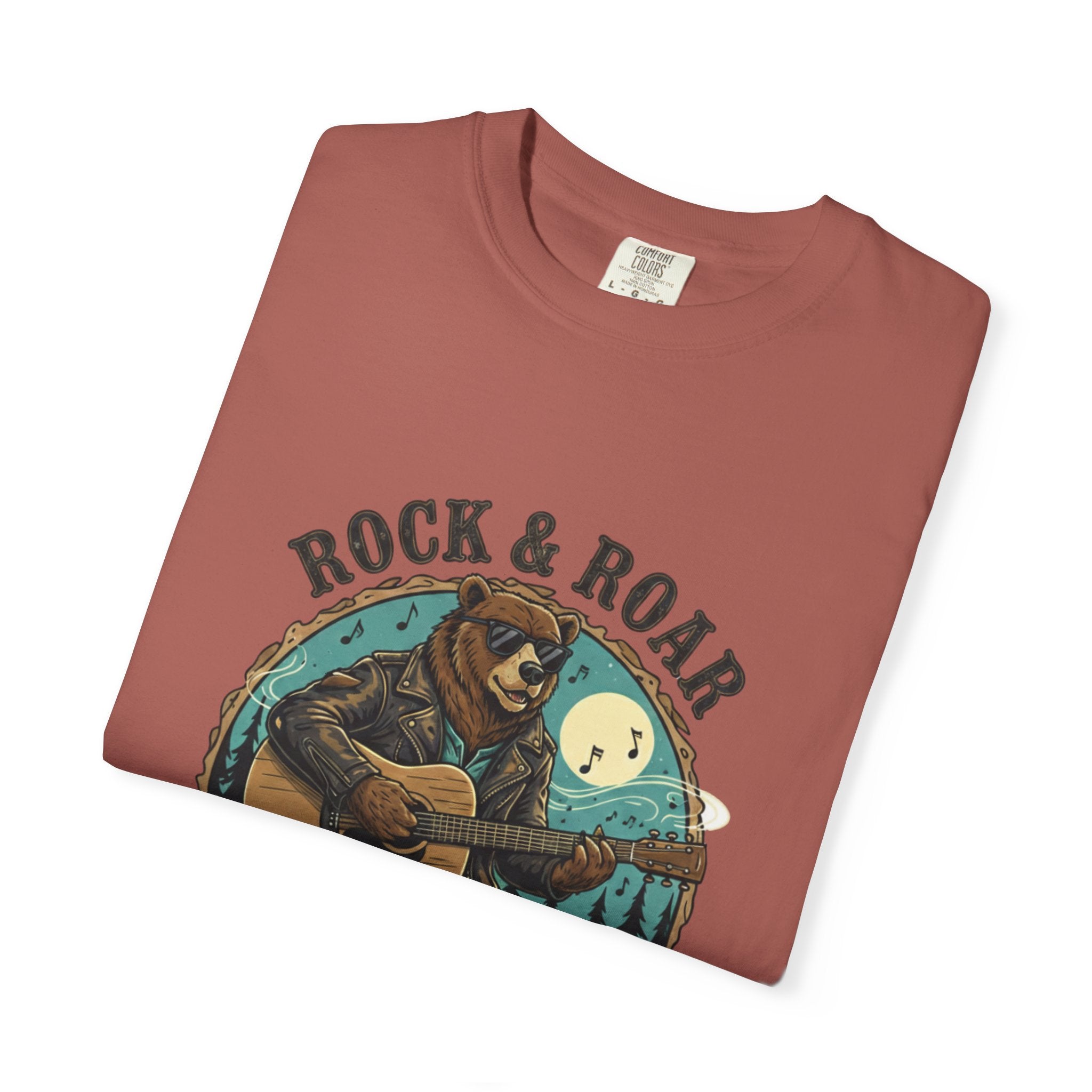 Rock & Roar: Campfire Blues Bear Fret Life Tee