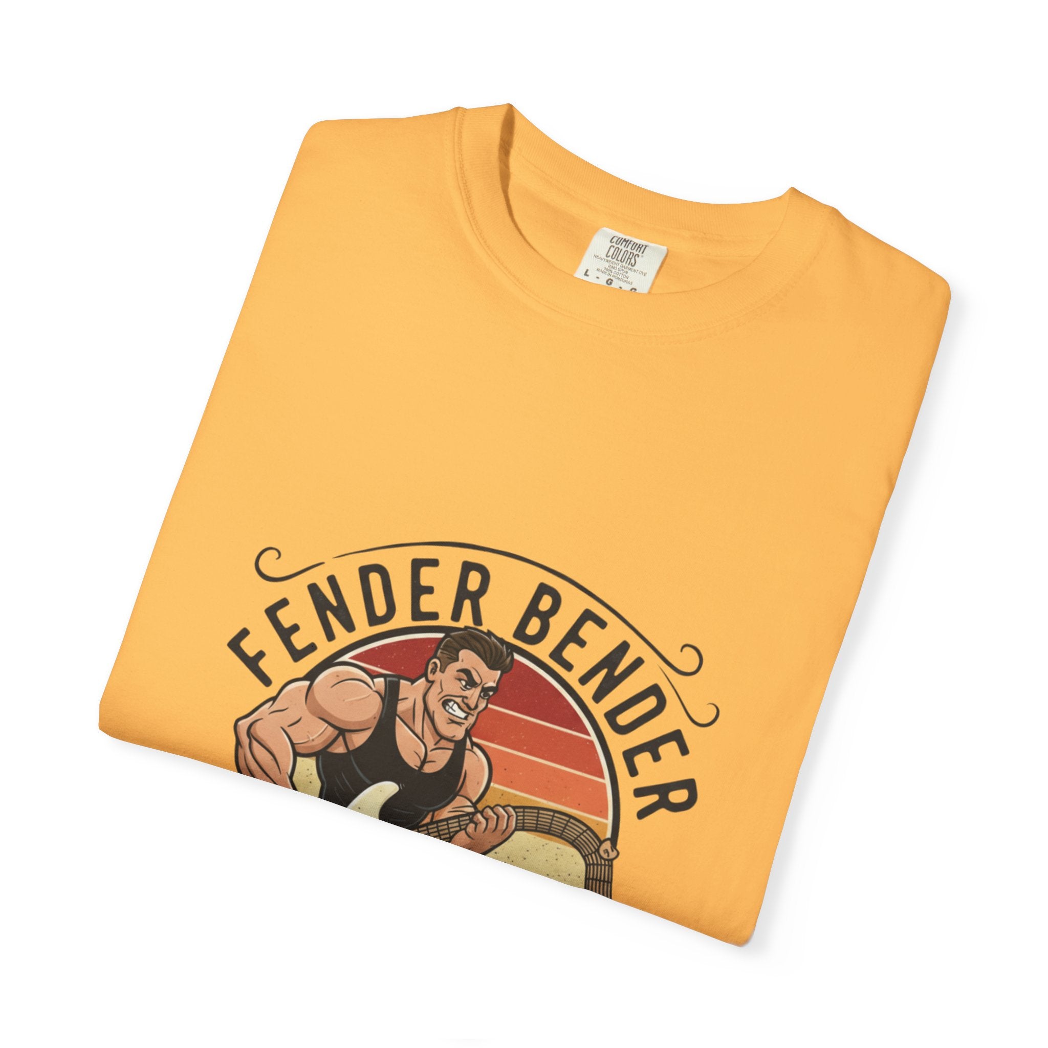 Fender Bender: The Fret Life T-Shirt (Vintage Rocker Edition)