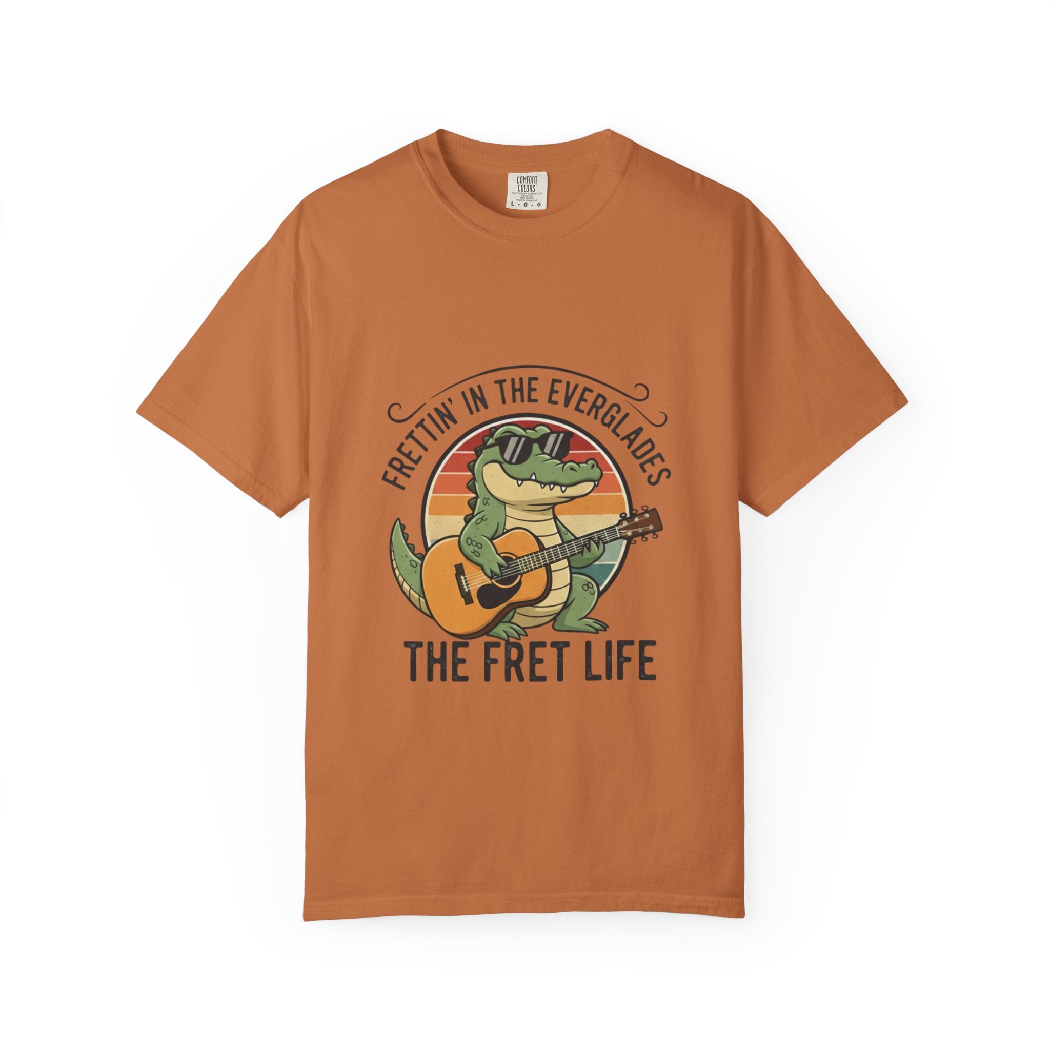 Frettin' in the Everglades: The Gator Guitarist Tee