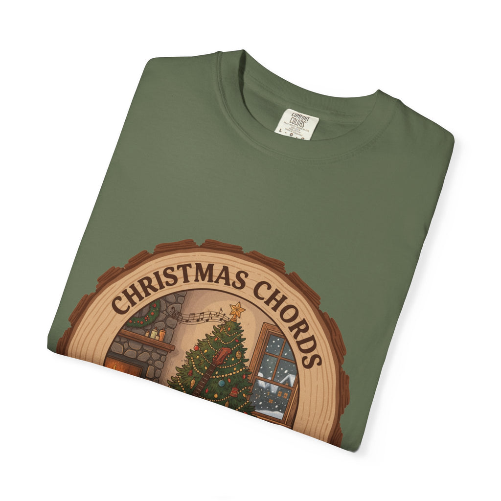Christmas Chords T-Shirt | Holiday Music Guitar Tee