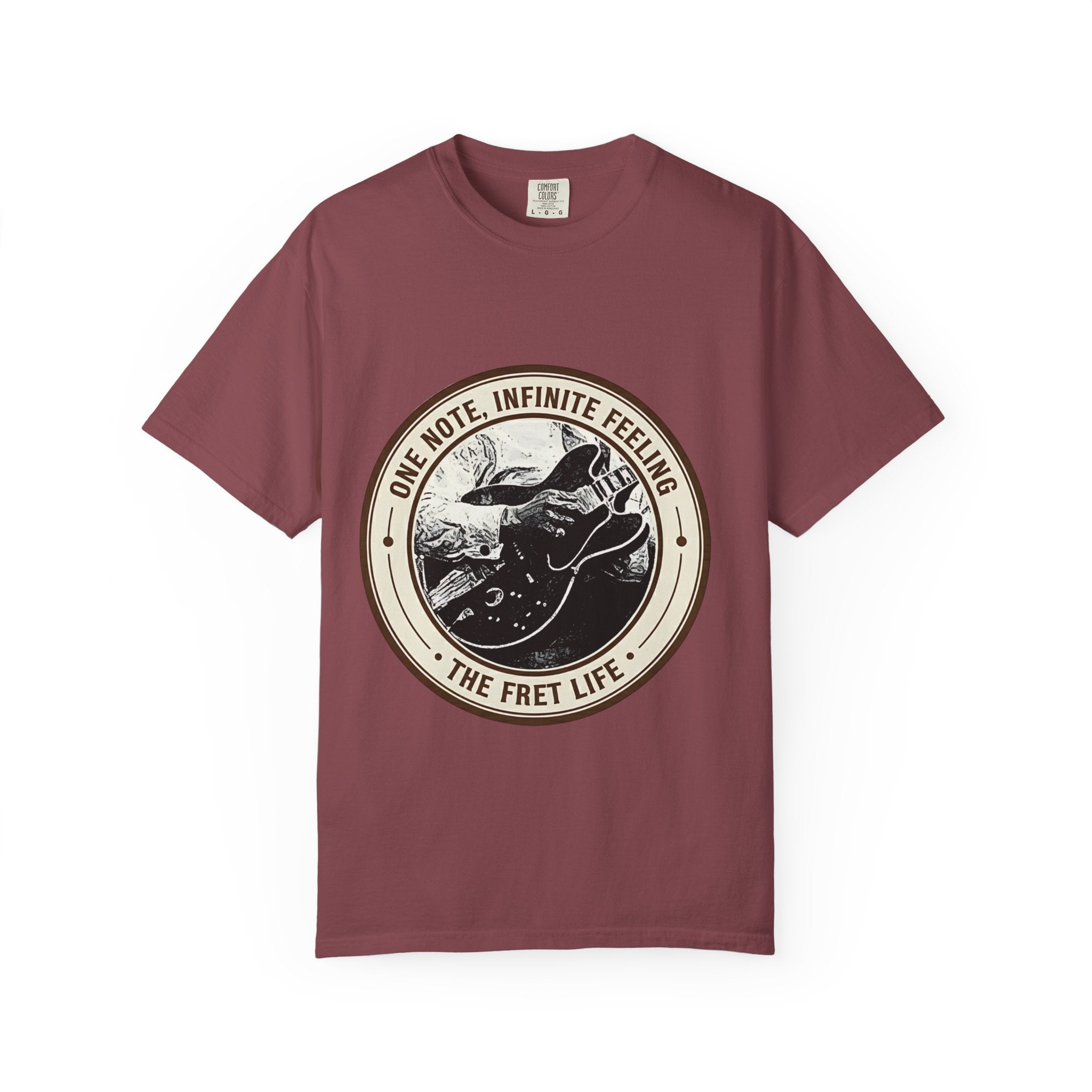 Lucille Blues T-Shirt | BBK's ES-355 Guitar Fan Tee