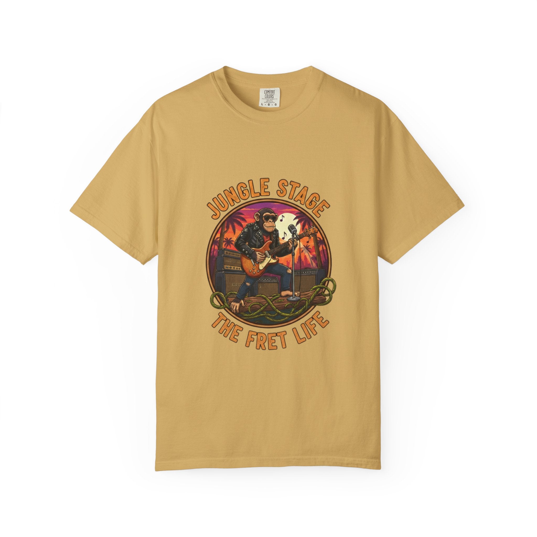 Jungle Stage: Primate Riffs Fret Life Tee