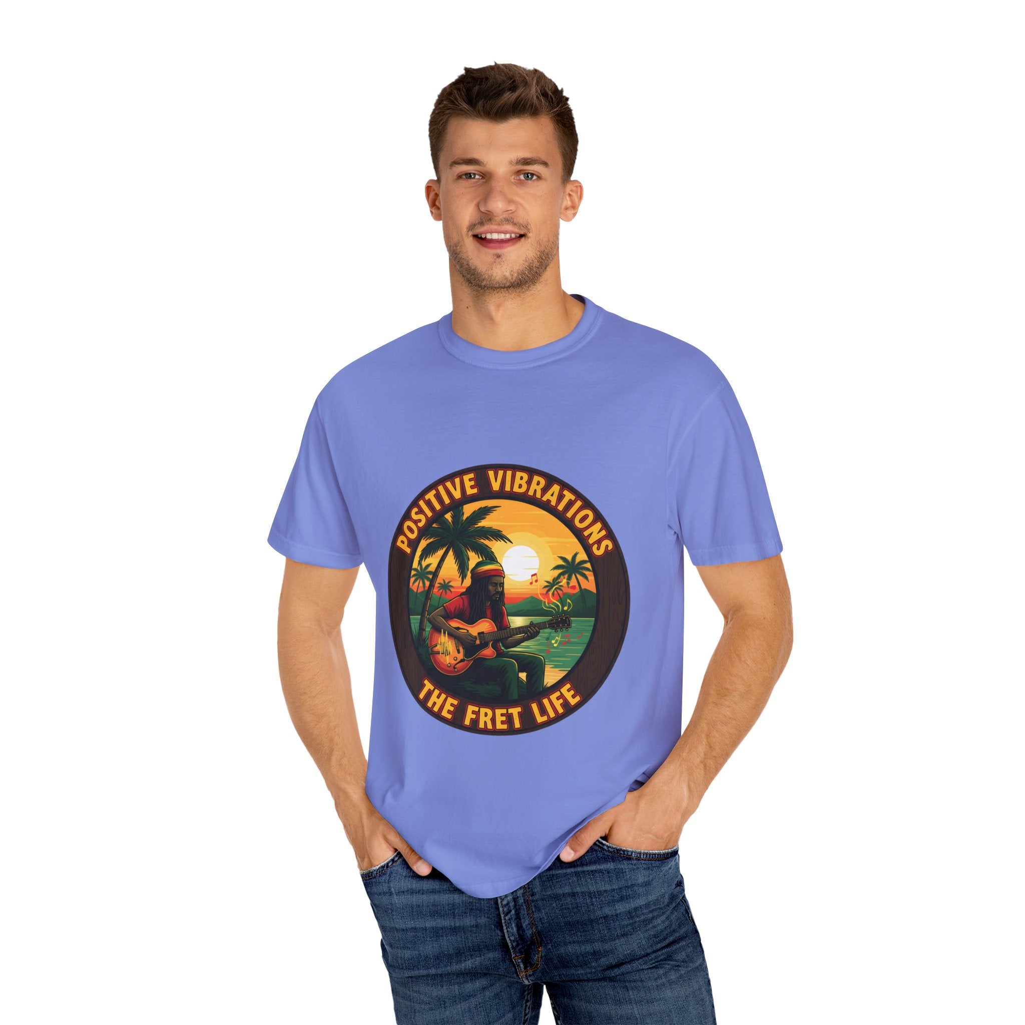 Positive Vibrations - The Fret Life Reggae Tee