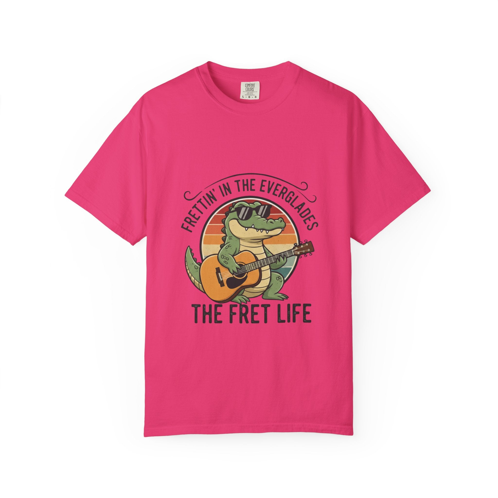Frettin' in the Everglades: The Gator Guitarist Tee
