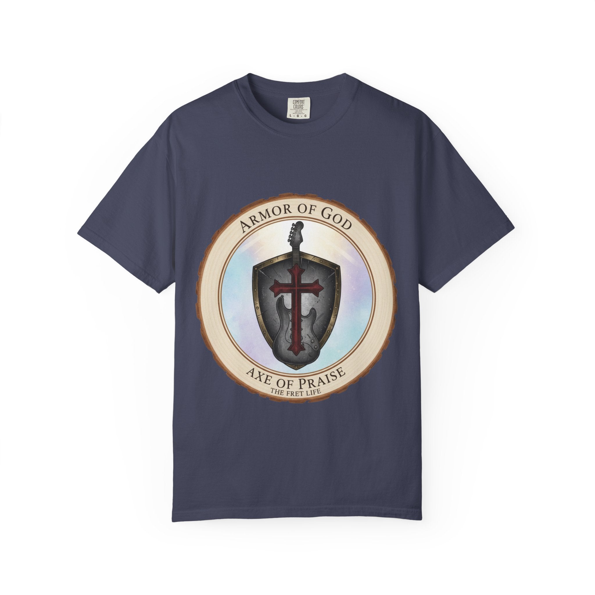 Armor of God T-Shirt | Ephesians 6 Christian Guitarist Tee