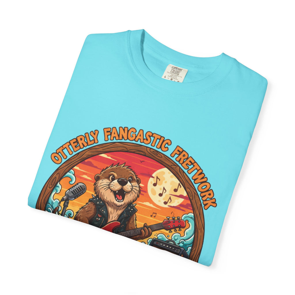 Otterly Fangastic Fretwork: The Fret Life Rocker Tee