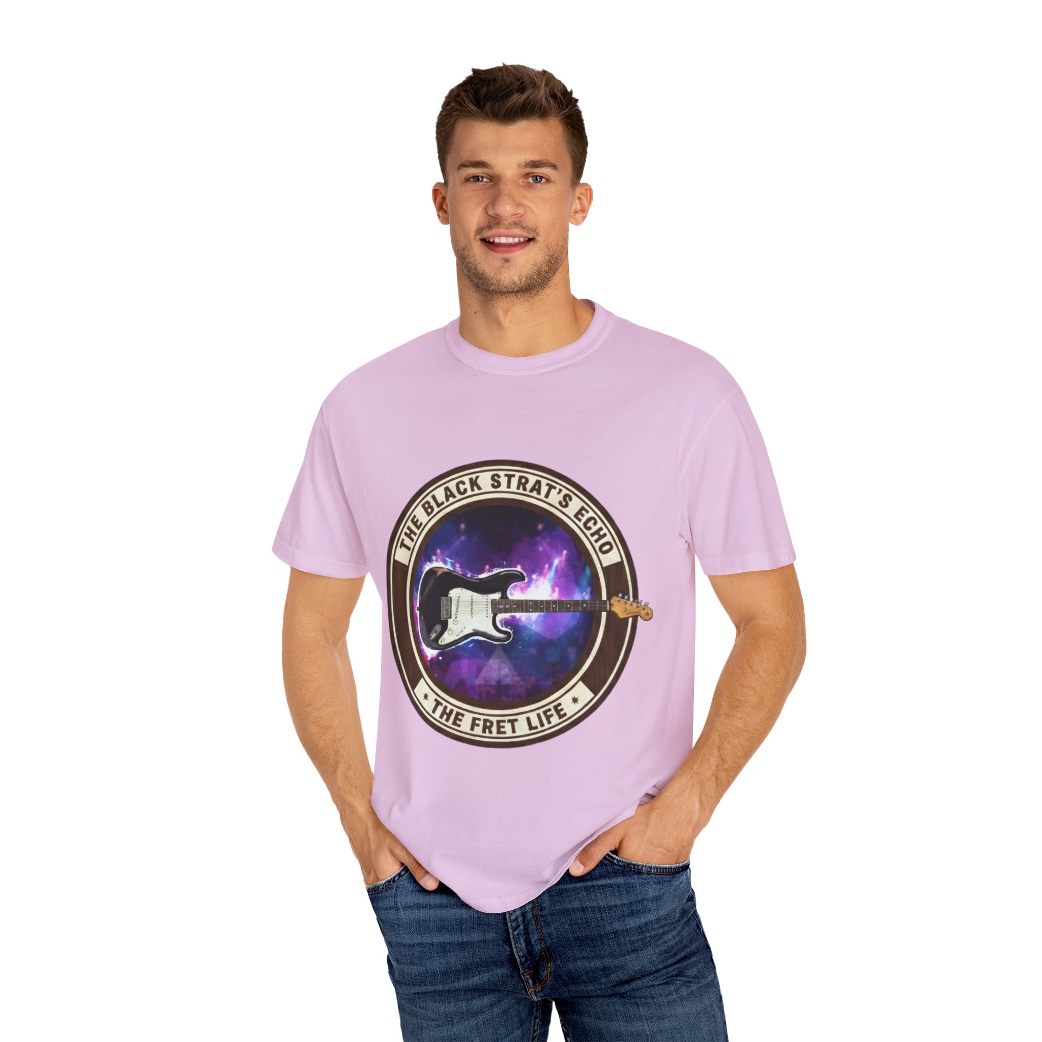 The Black Strat T-Shirt | David Gilmour Pink Floyd Guitar Legend Tee