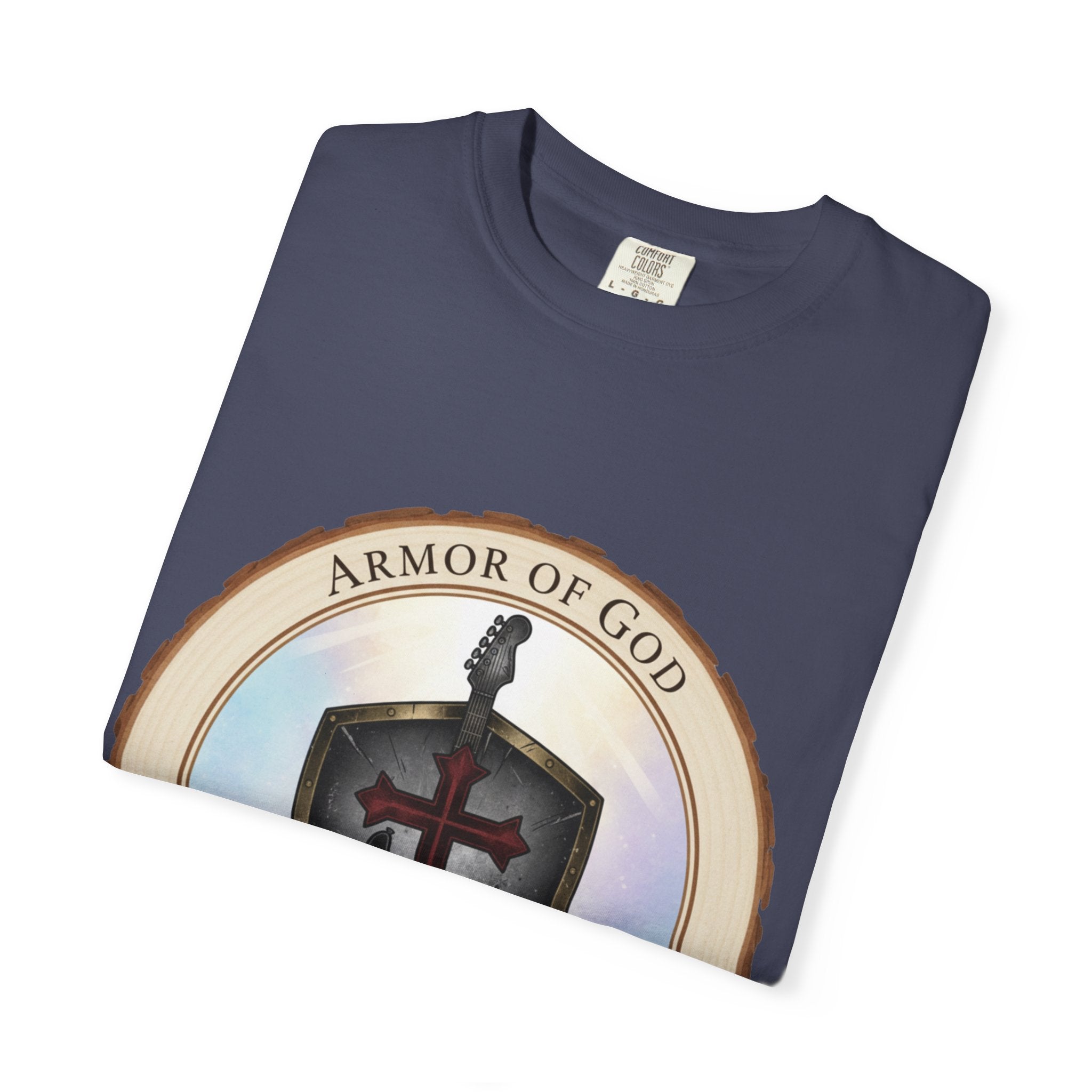 Armor of God T-Shirt | Ephesians 6 Christian Guitarist Tee