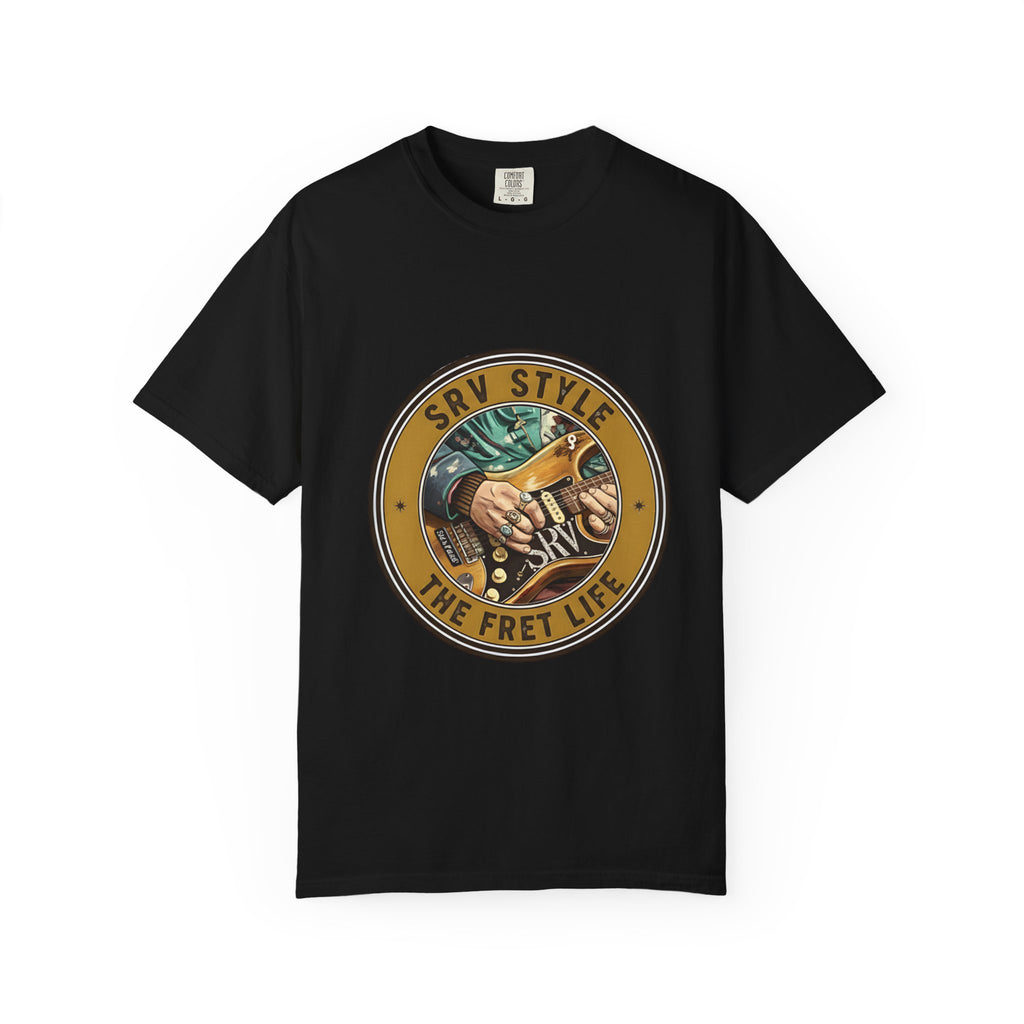 SRV Style T-Shirt |Blues Guitar Fan Tee