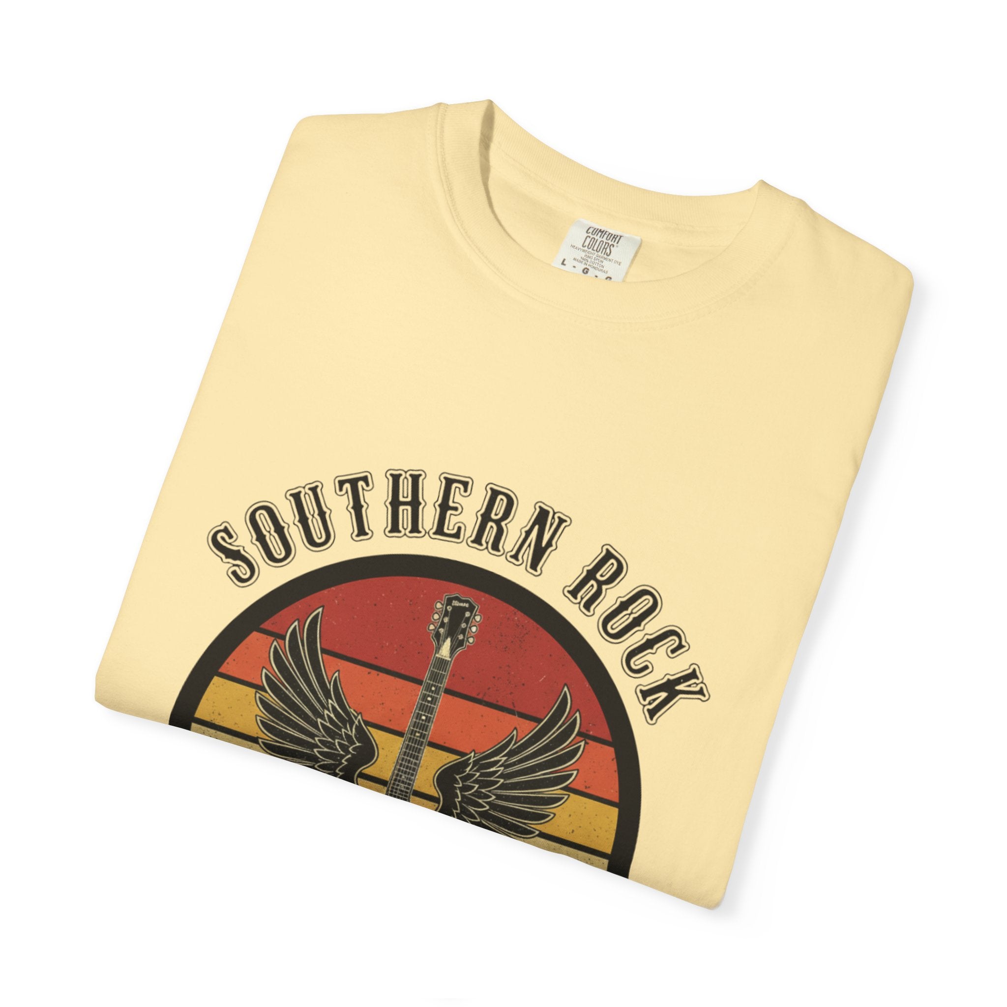 Southern Rock Winged V: Freebird Fret Life Tee