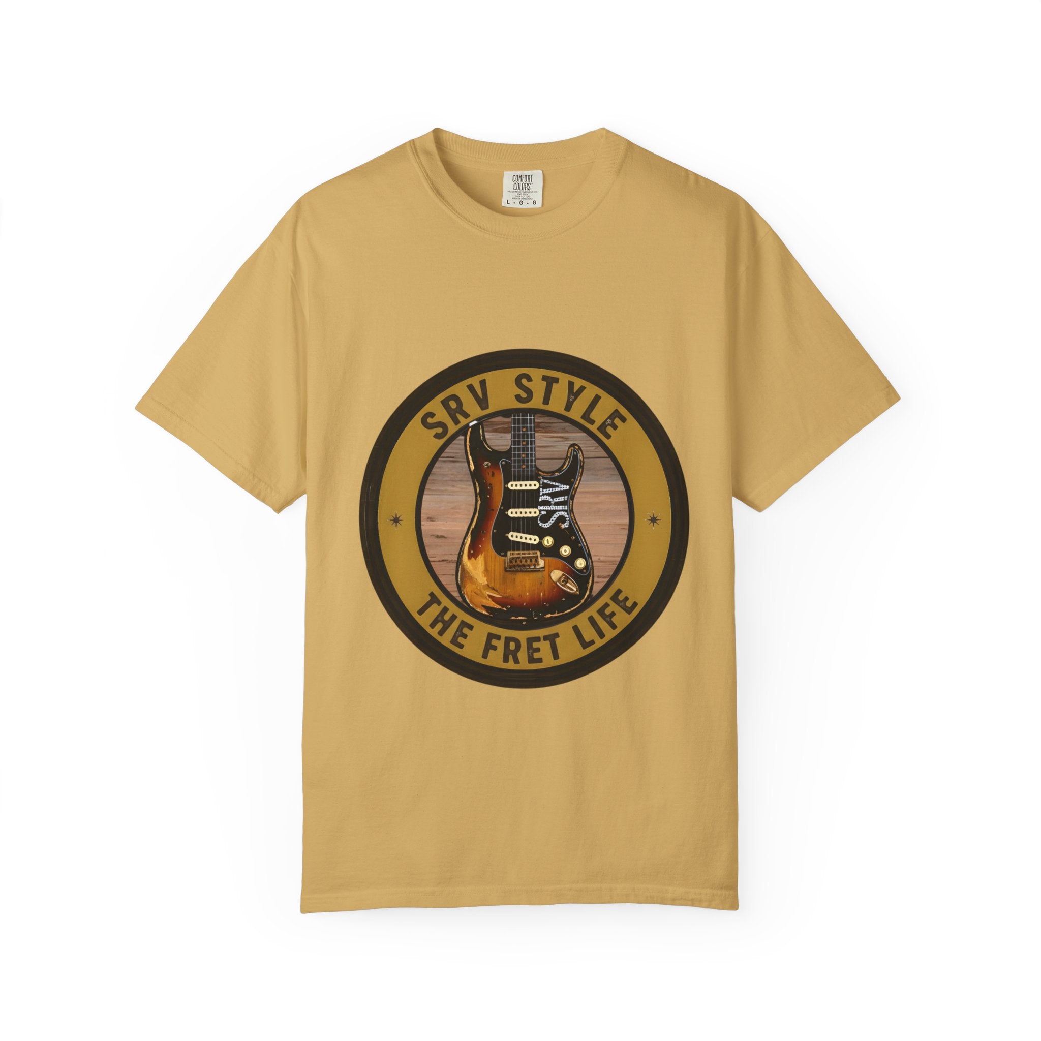 SRV Style Tee | Blues Guitar Fan T-Shirt