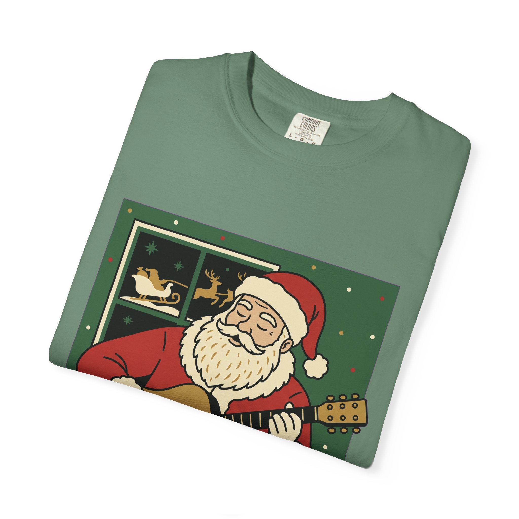 Santa Guitar T-Shirt