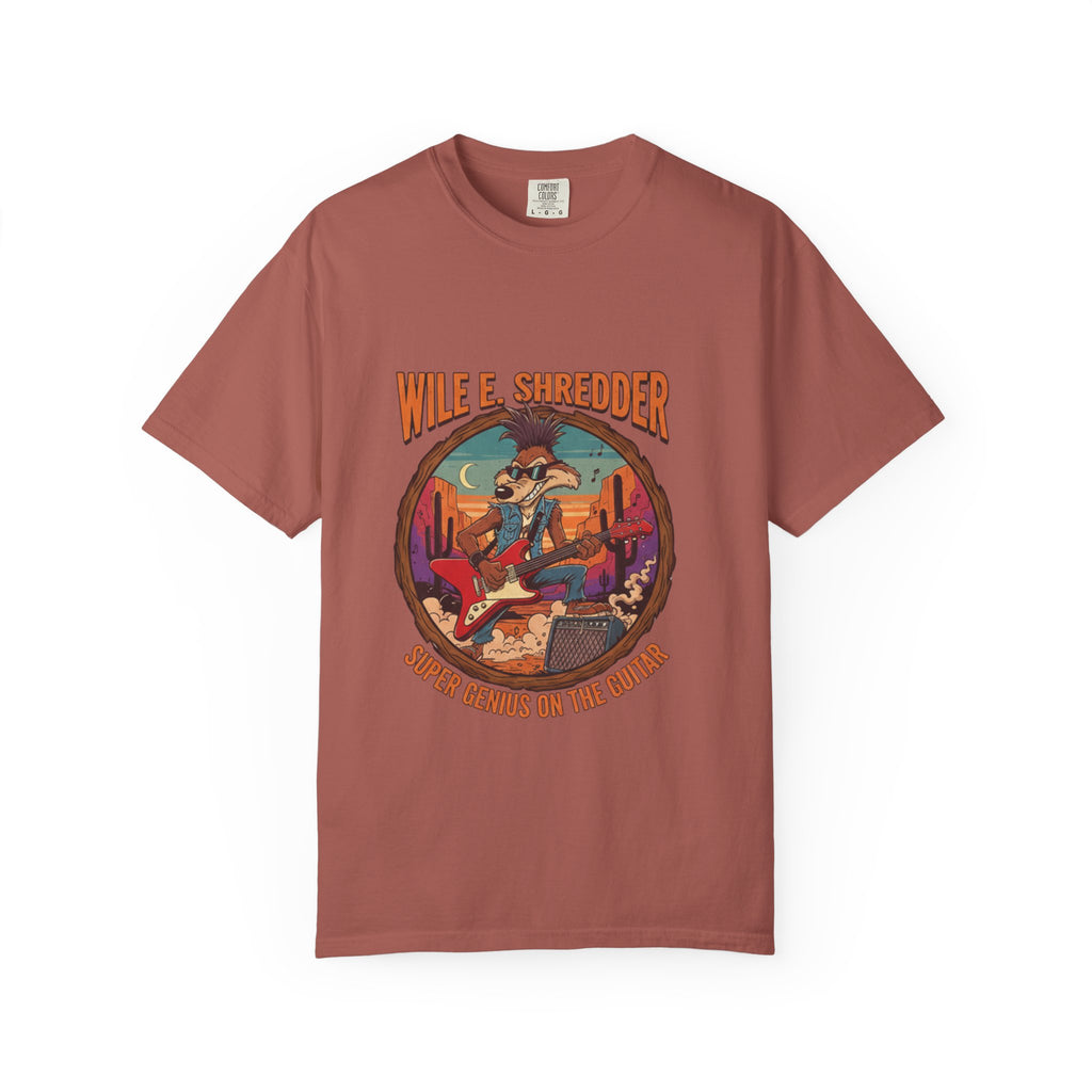 Wile E Shredder Desert Guitar - Graphic T-Shirt