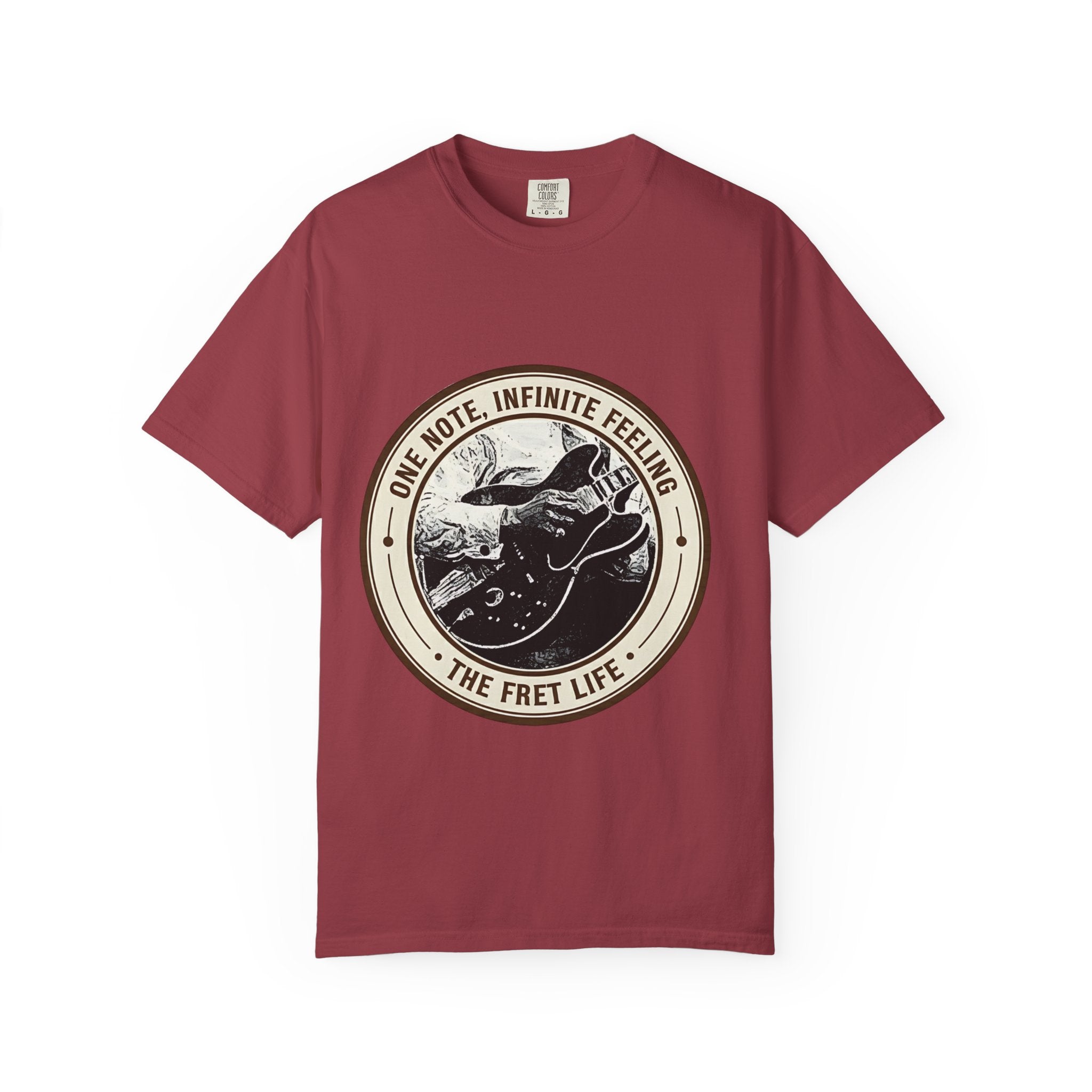 Lucille Blues T-Shirt | BBK's ES-355 Guitar Fan Tee