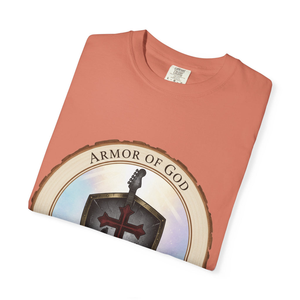 Armor of God T-Shirt | Ephesians 6 Christian Guitarist Tee