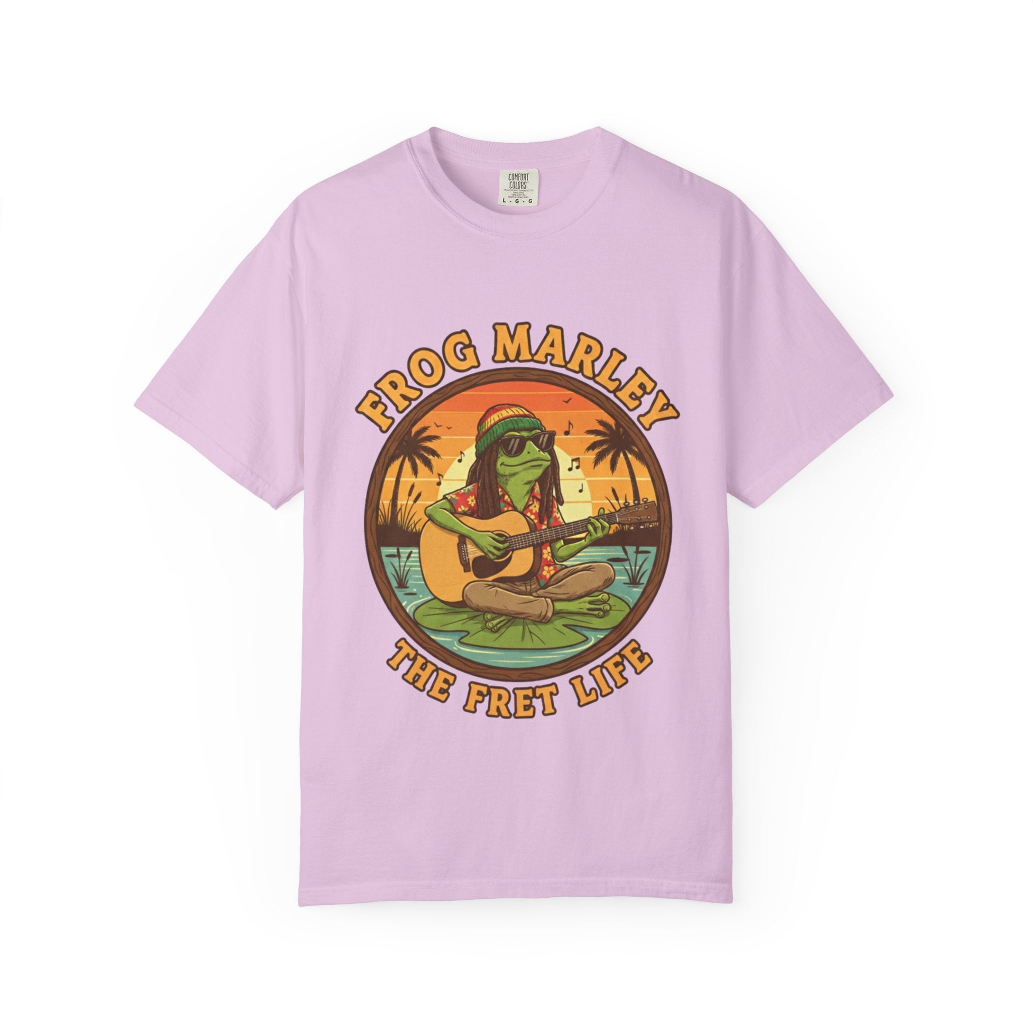 Frog Marley: Reggae Ribbit Rhythms Fret Life Tee