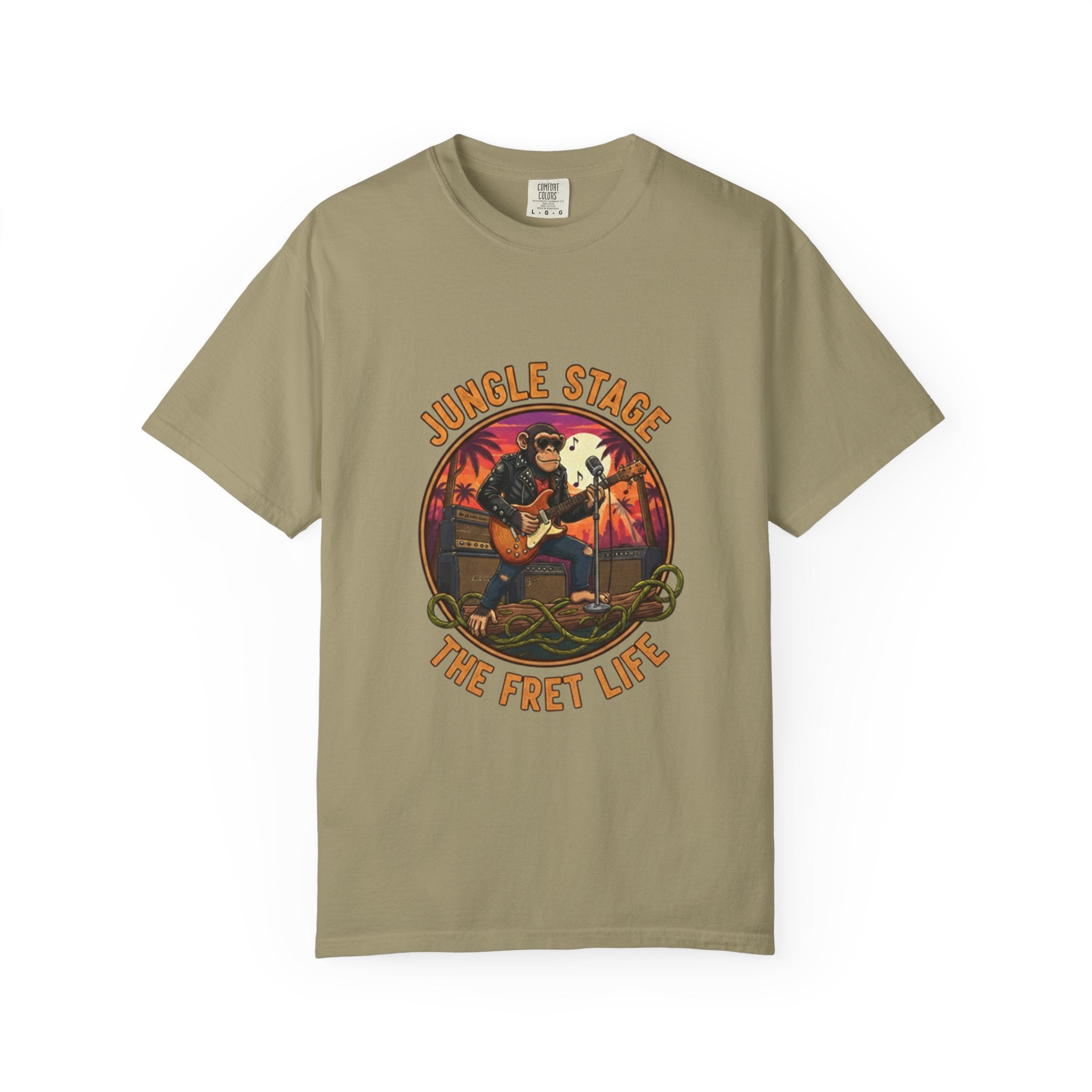 Jungle Stage: Primate Riffs Fret Life Tee