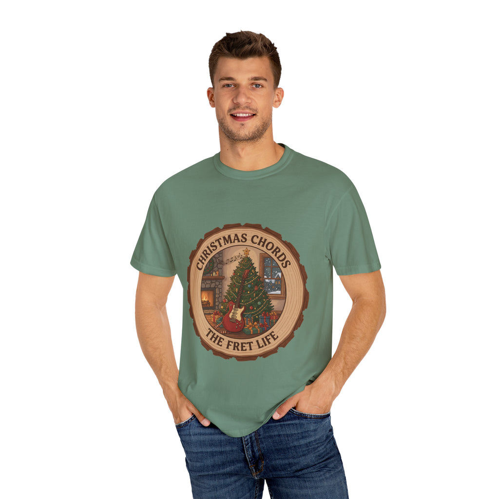 Christmas Chords T-Shirt | Holiday Music Guitar Tee