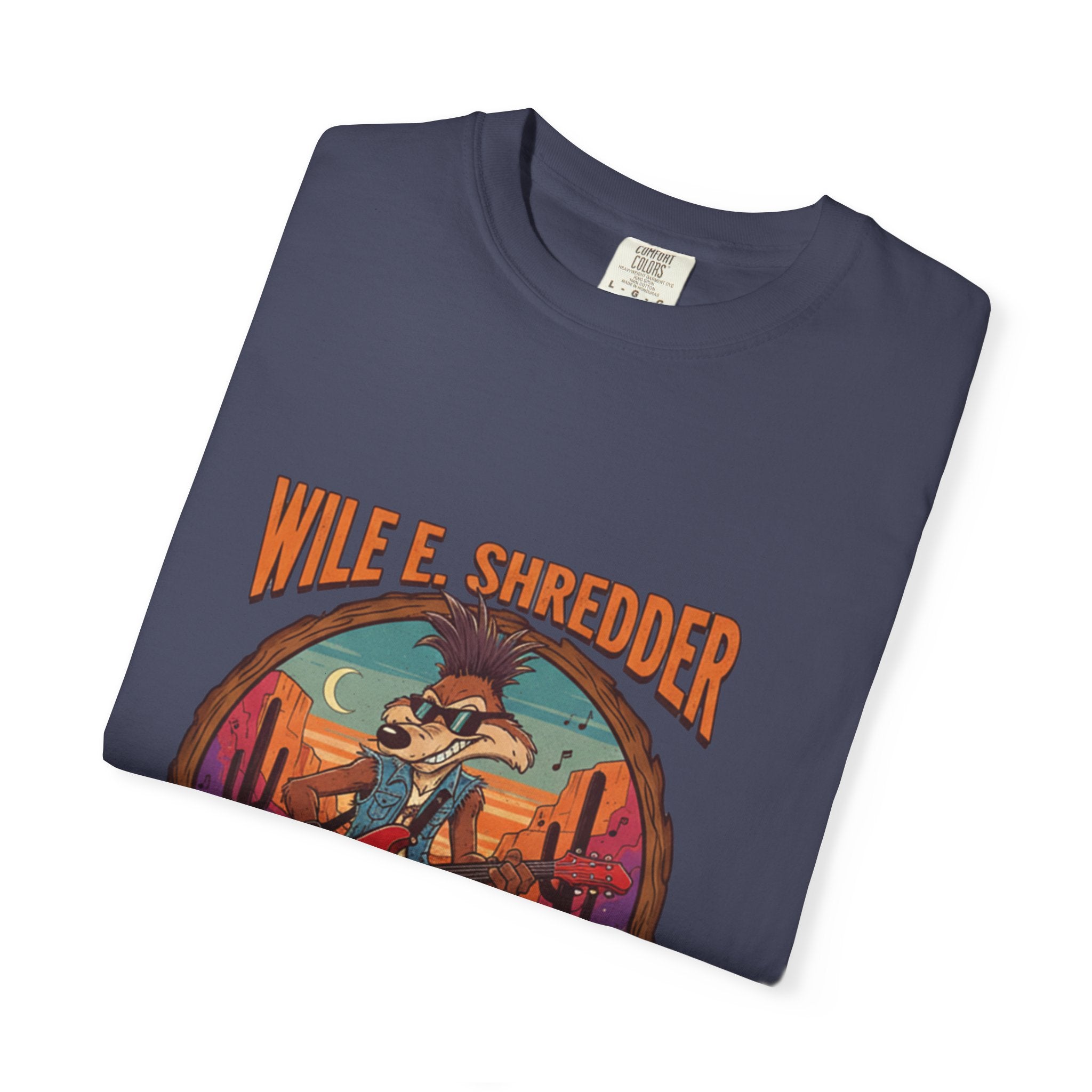 Wile E Shredder Desert Guitar - Graphic T-Shirt