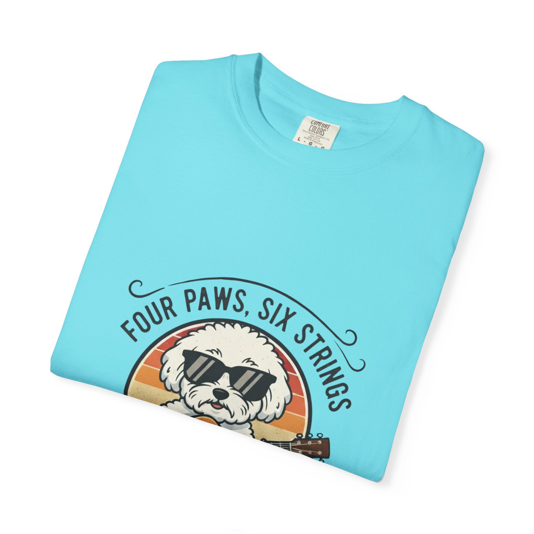Four Paws, Six Strings: The Dog House Blues Tee