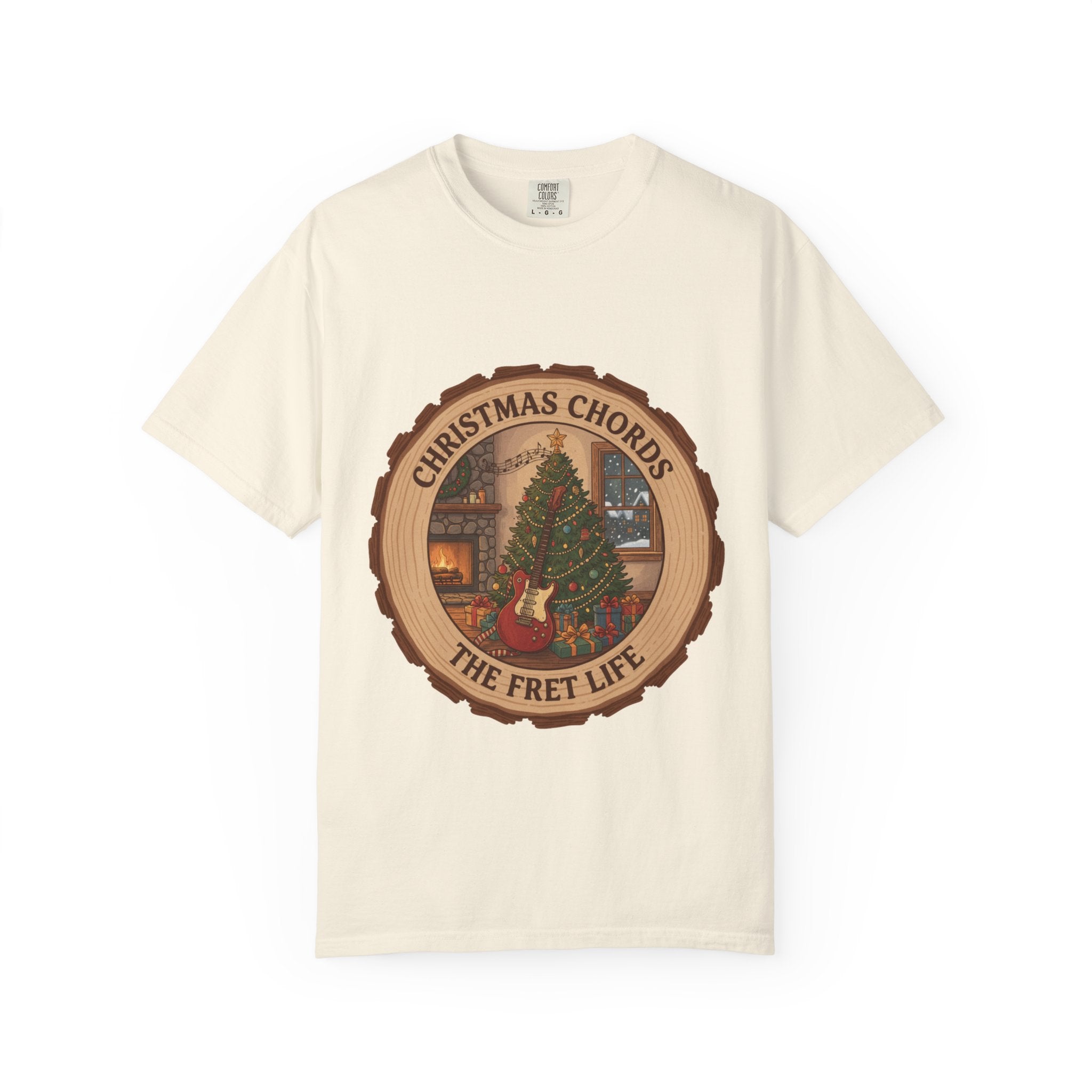 Christmas Chords T-Shirt | Holiday Music Guitar Tee