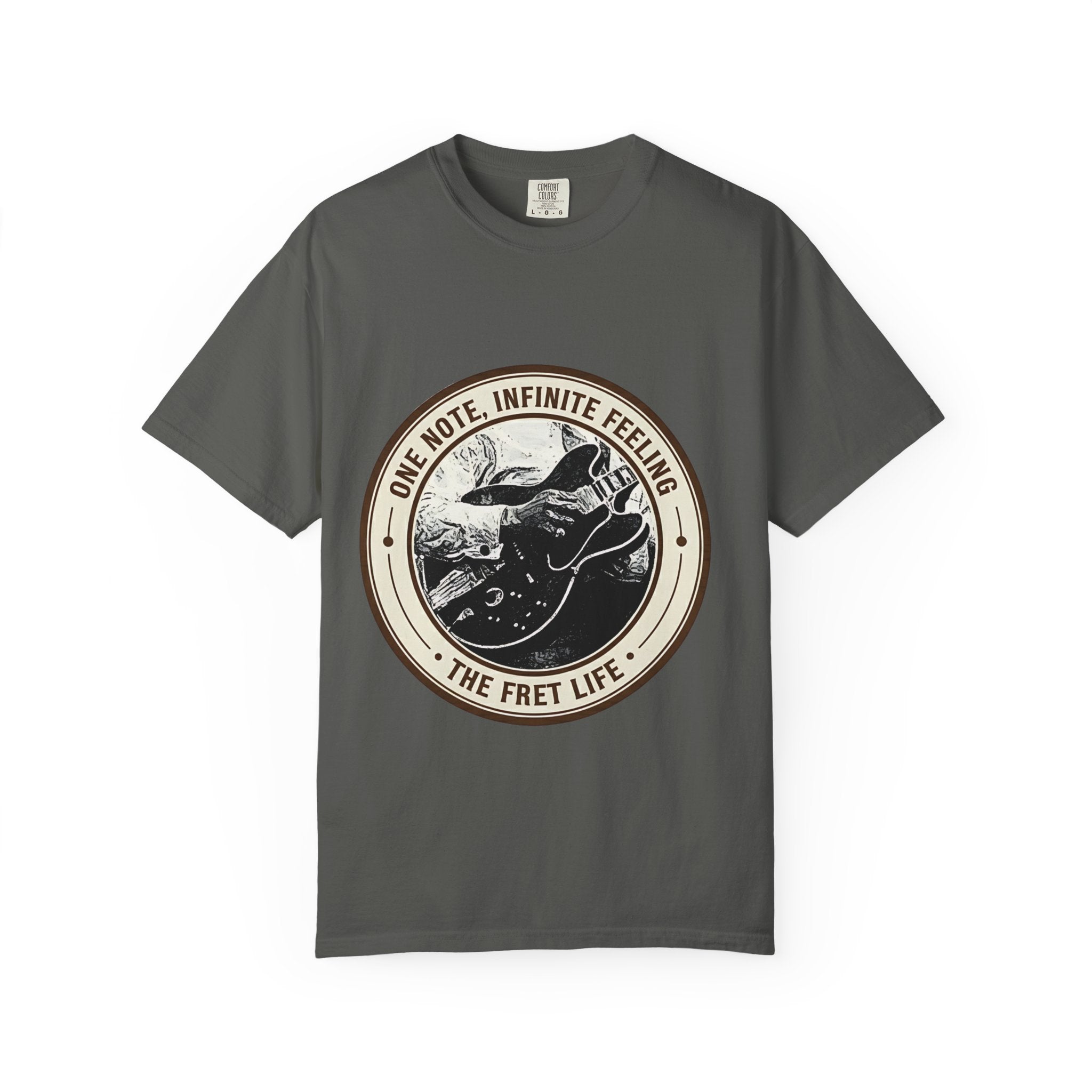 Lucille Blues T-Shirt | BBK's ES-355 Guitar Fan Tee