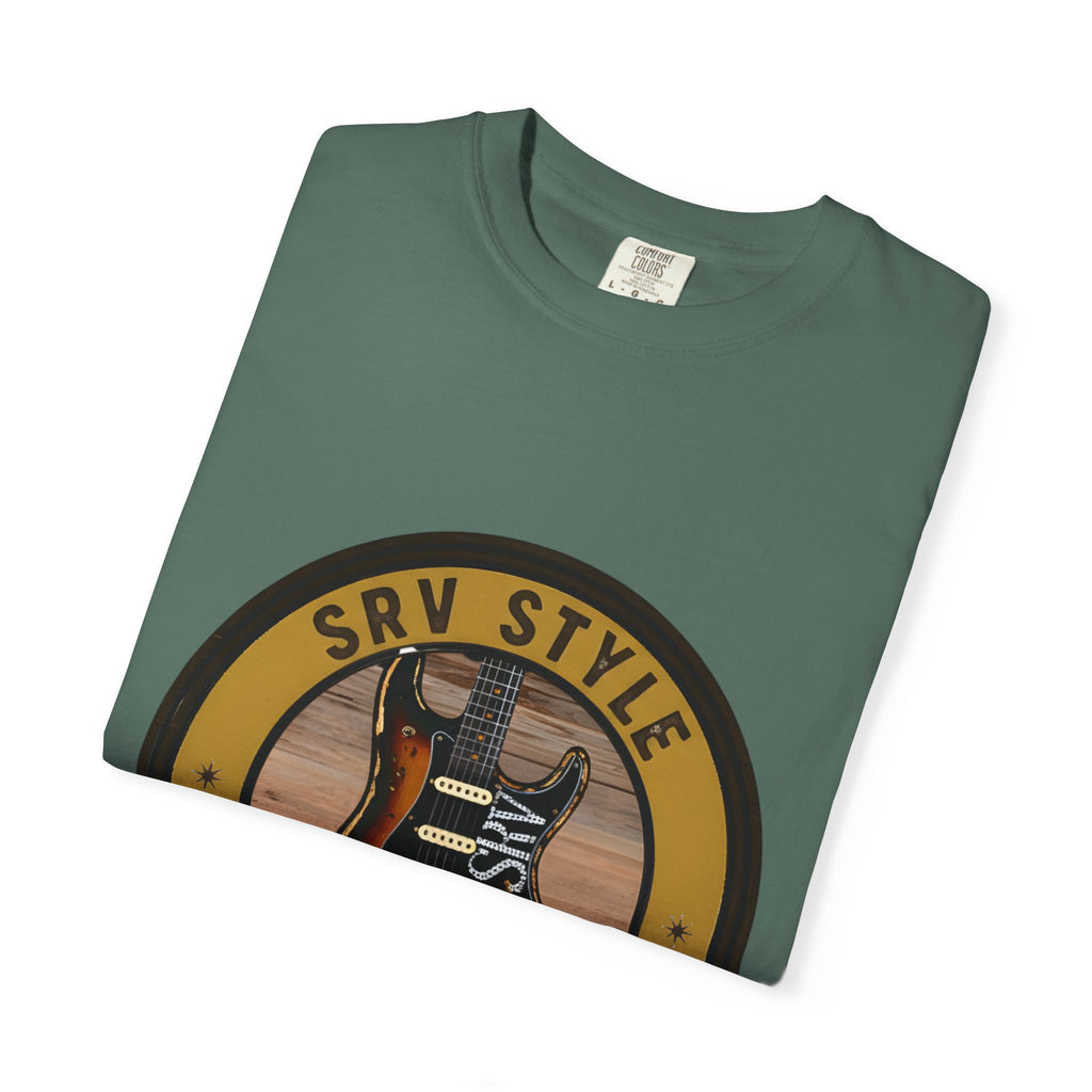 SRV Style Tee | Blues Guitar Fan T-Shirt