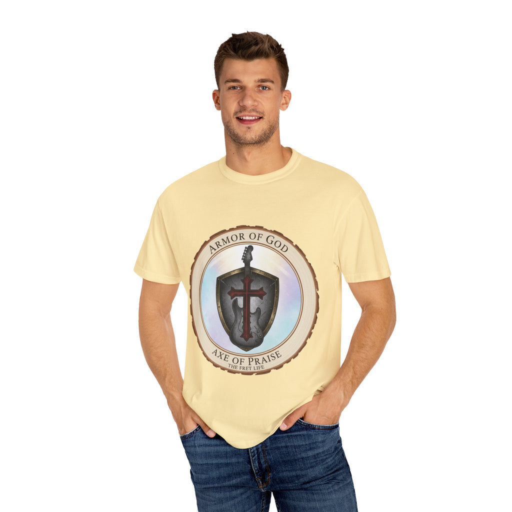 Armor of God T-Shirt | Ephesians 6 Christian Guitarist Tee