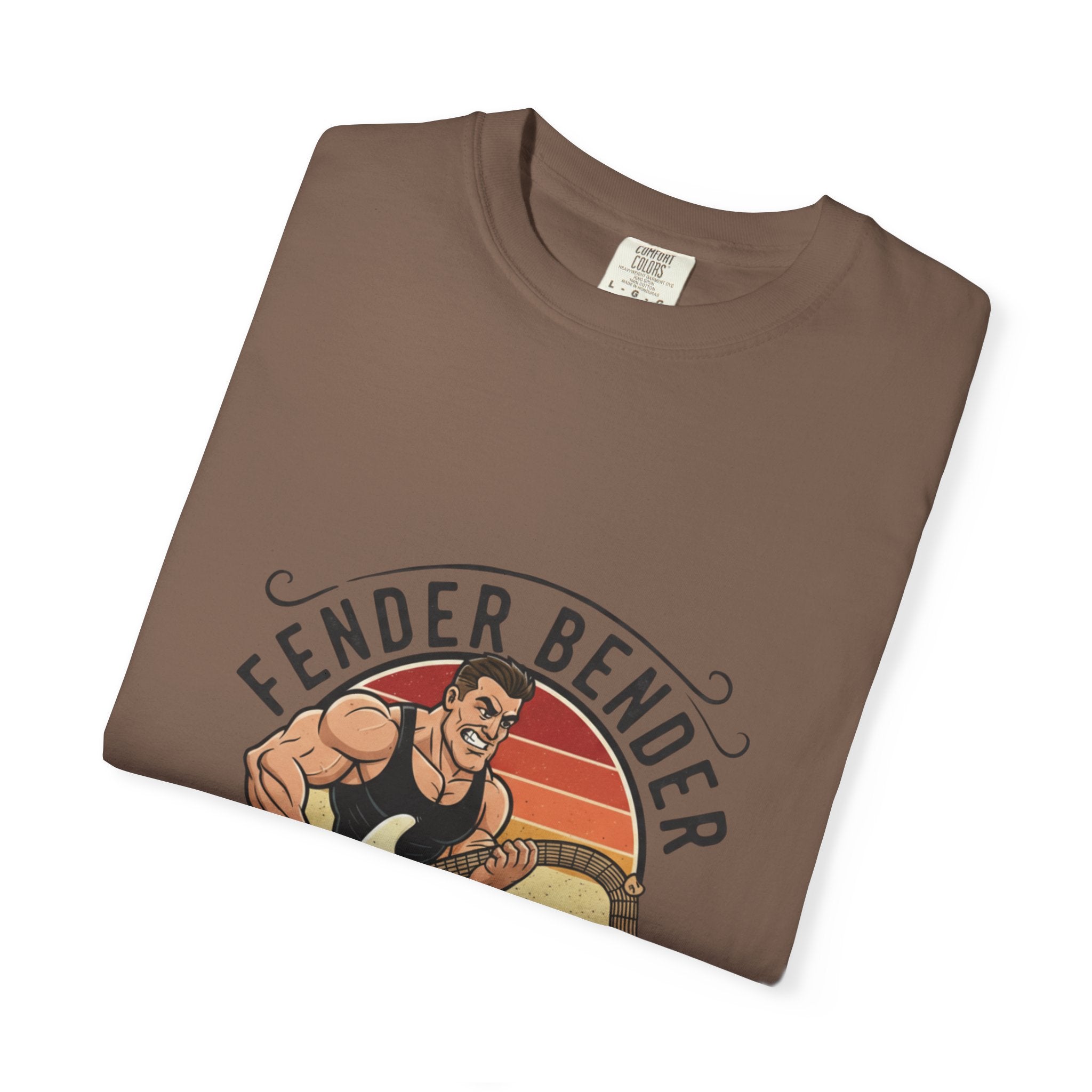Fender Bender: The Fret Life T-Shirt (Vintage Rocker Edition)