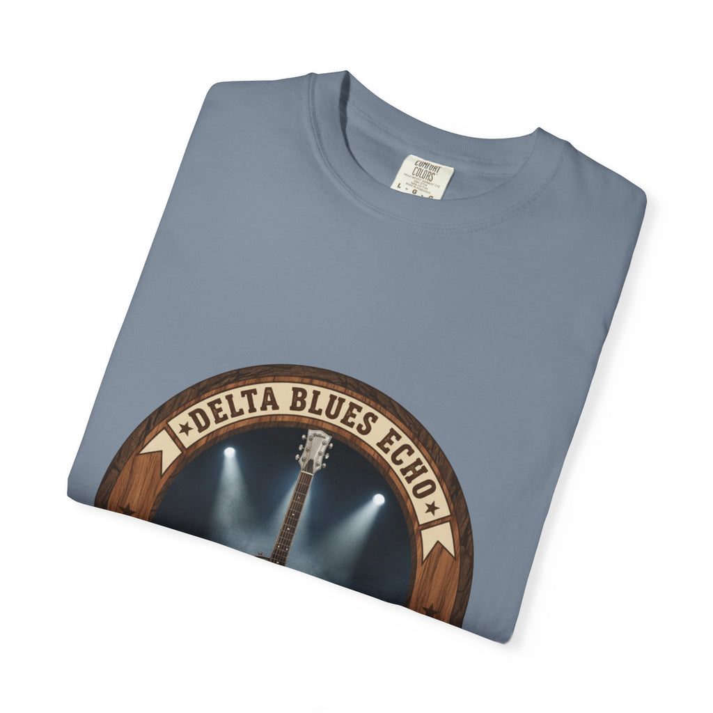 Delta Blues Echo Tee | Resonator Guitar Slide Player Shirt