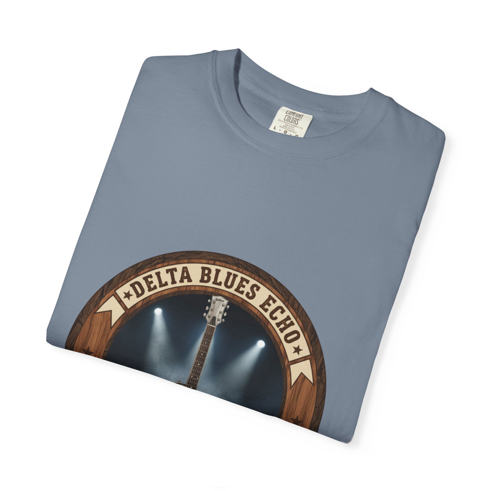 Delta Blues Echo Tee | Resonator Guitar Slide Player Shirt