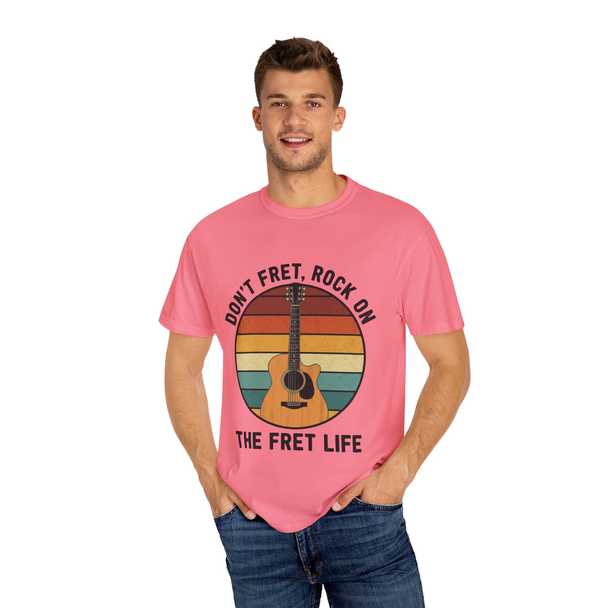 Don't Fret, Rock On : Guitar T-Shirt