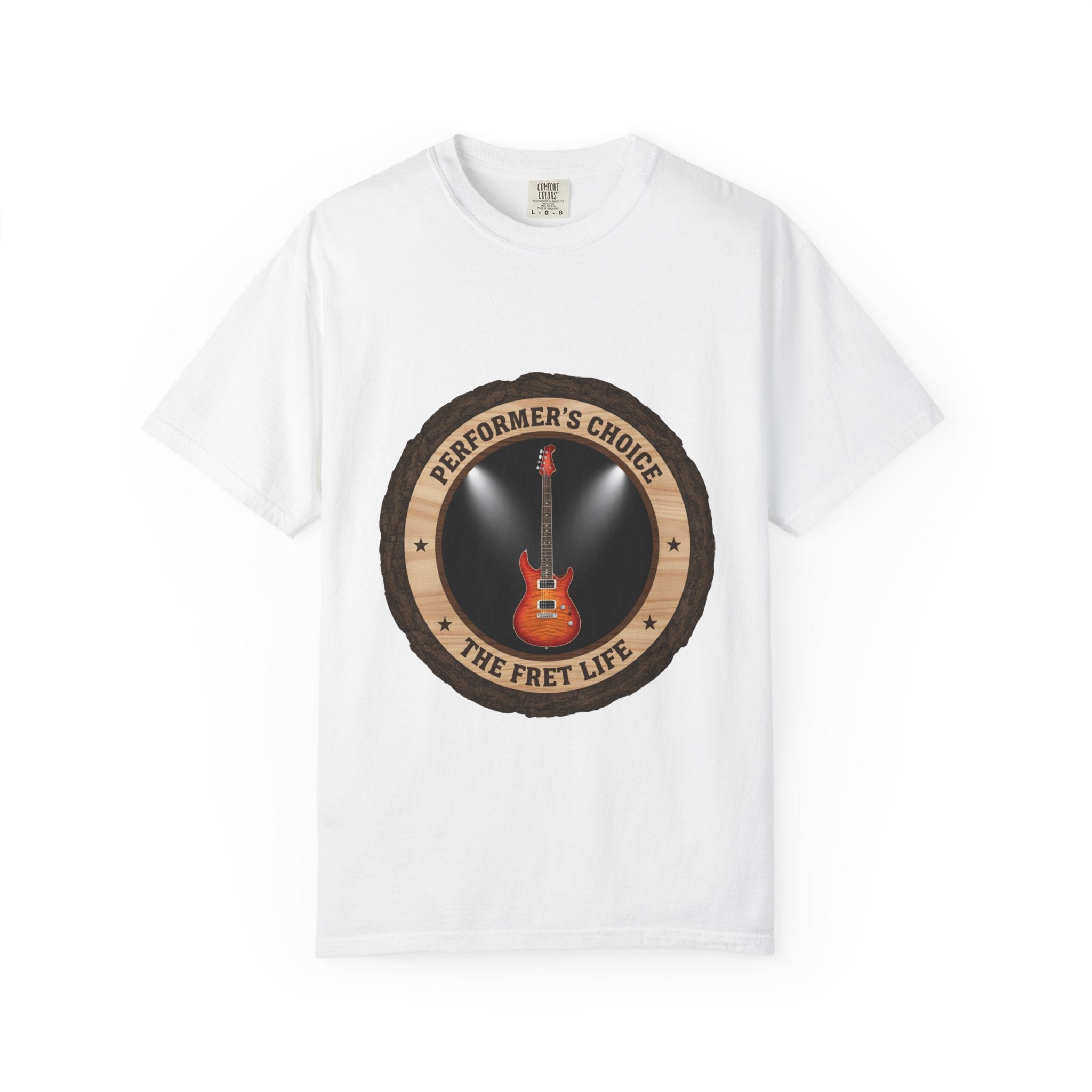 Performer's Choice Tee | Music Man Luke Axis Electric Guitar Shirt