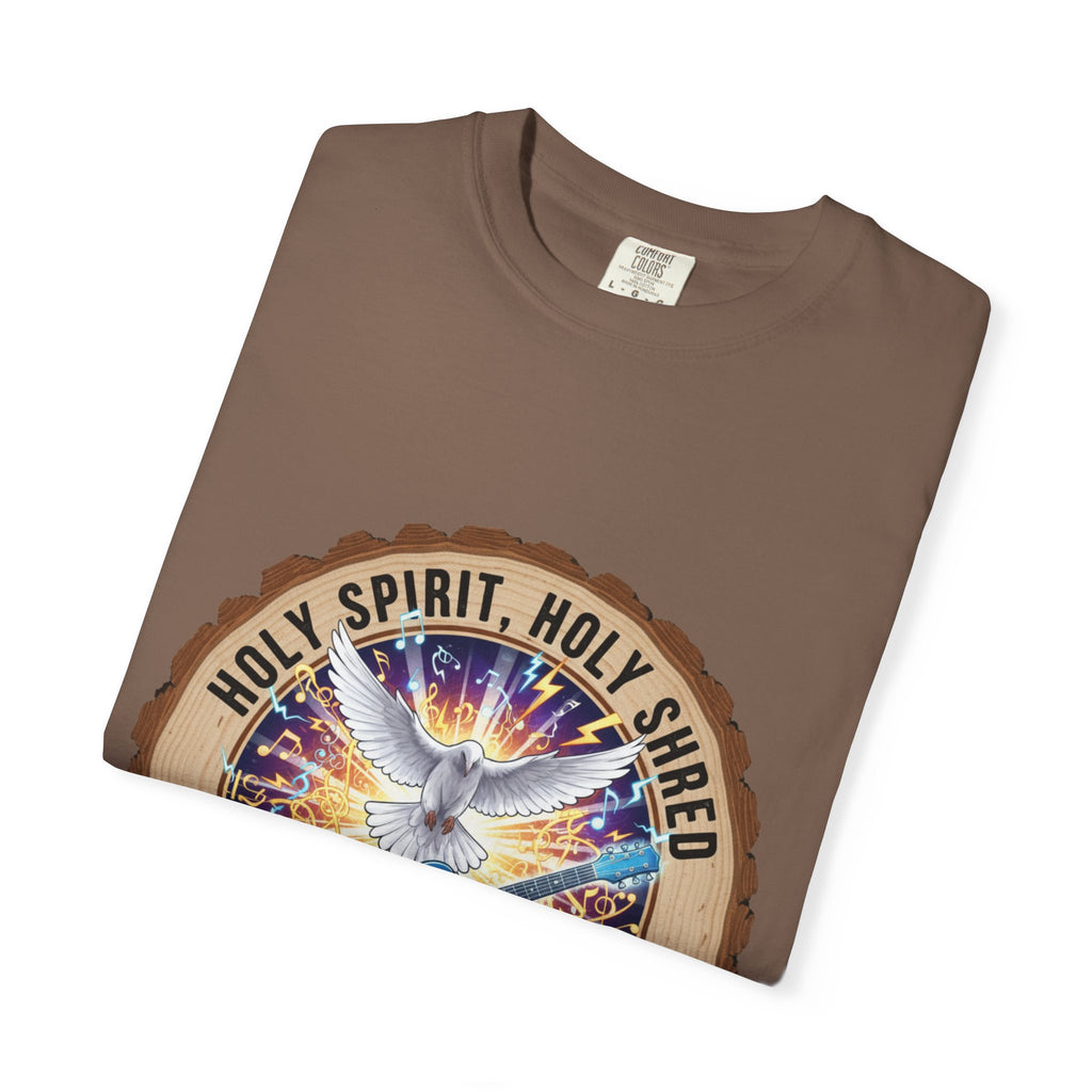 Holy Spirit Holy Shred T-Shirt | Christian Guitar Worship Tee