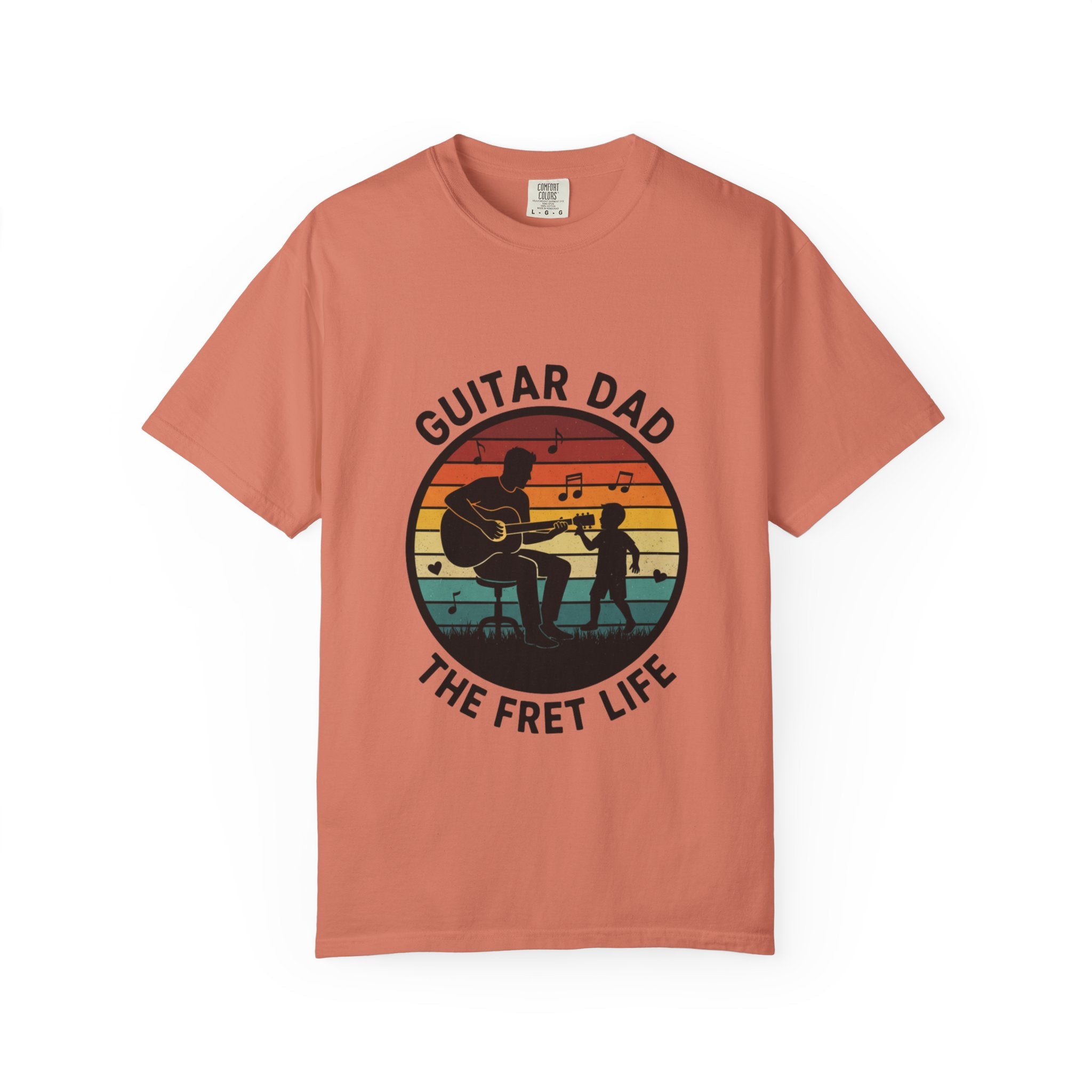 Guitar Dad: The Fret Life Silhouetted Tee