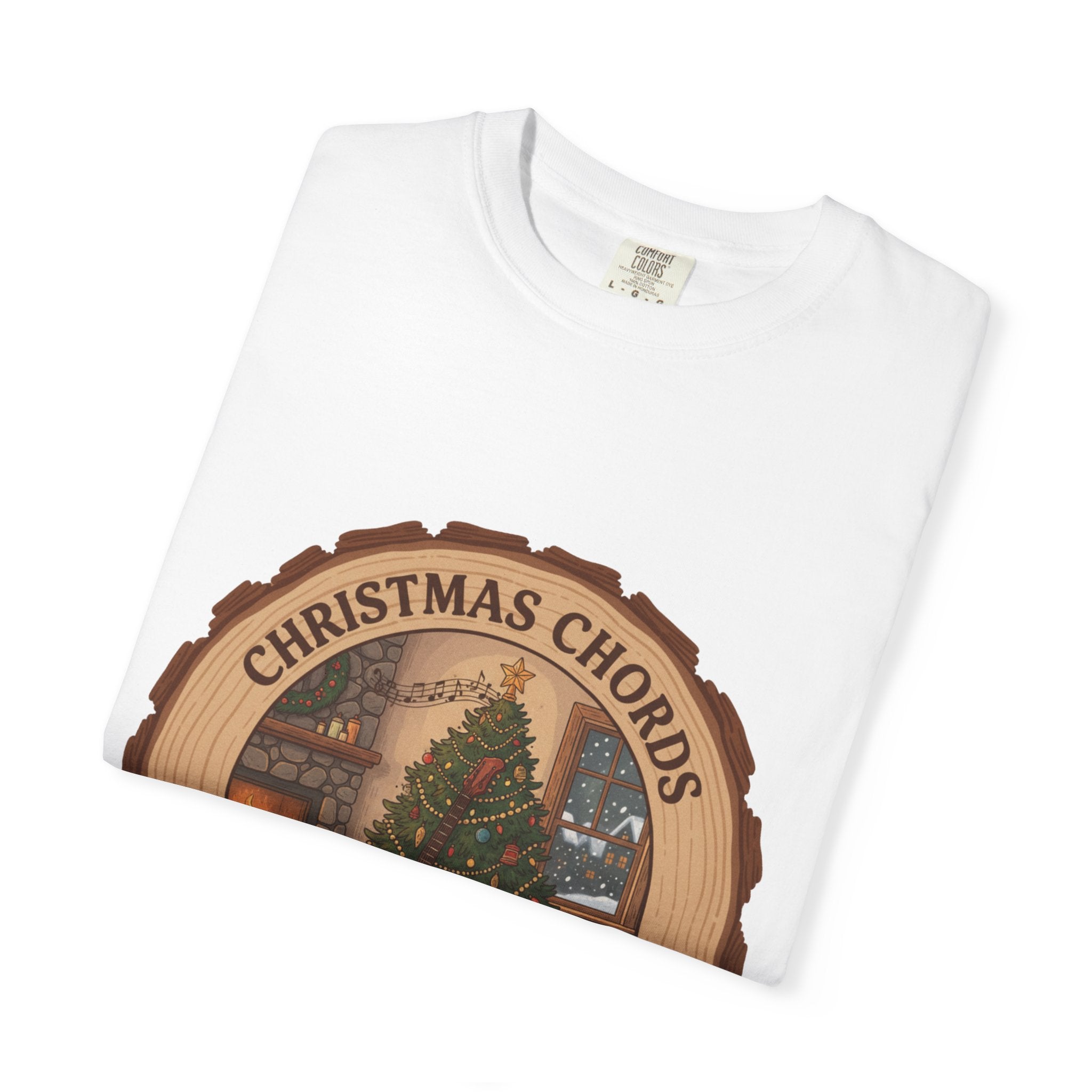 Christmas Chords T-Shirt | Holiday Music Guitar Tee