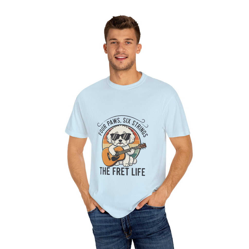 Four Paws, Six Strings: The Dog House Blues Tee