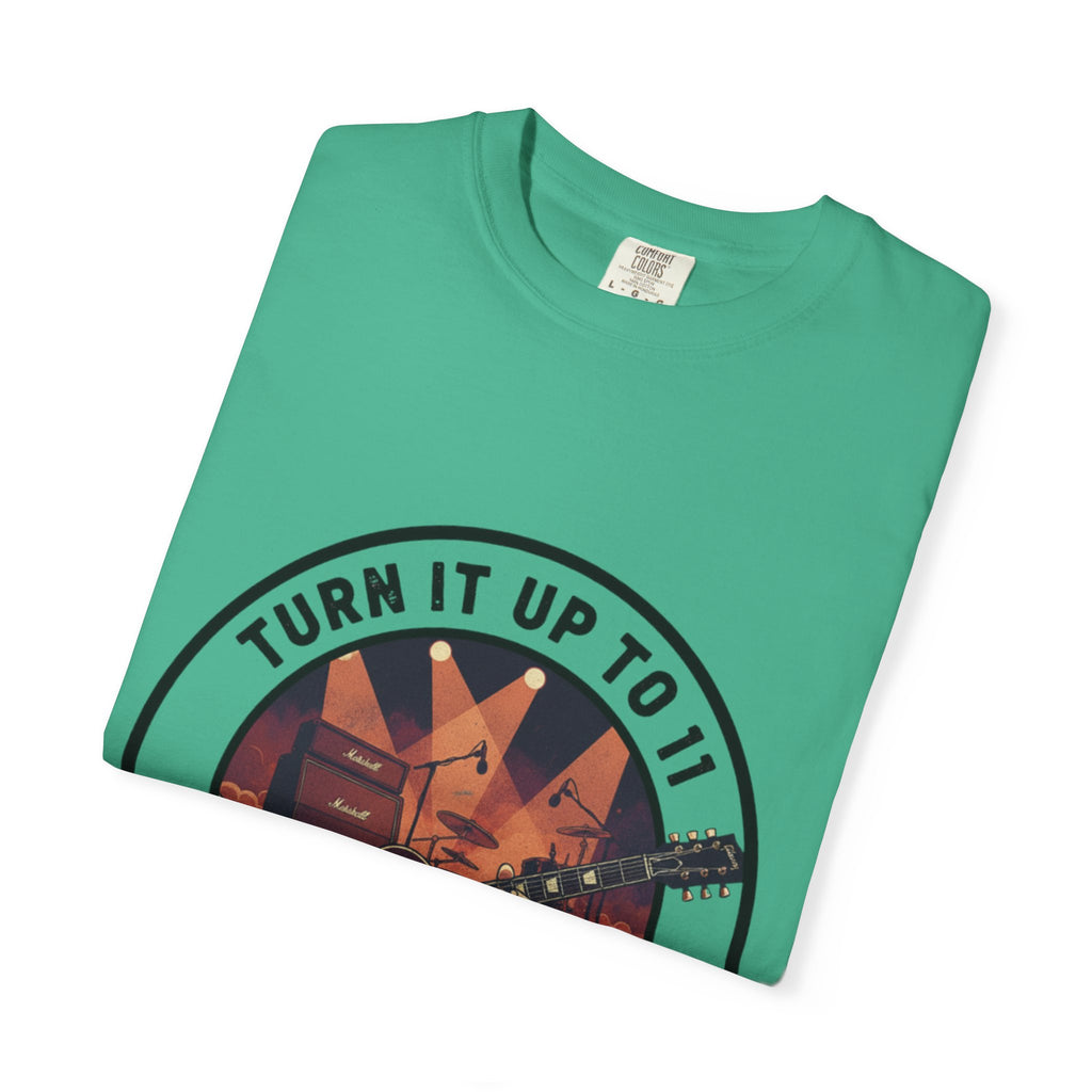 Turn it Up to 11 Unisex Guitar T-Shirt - Music Lover Gift Idea