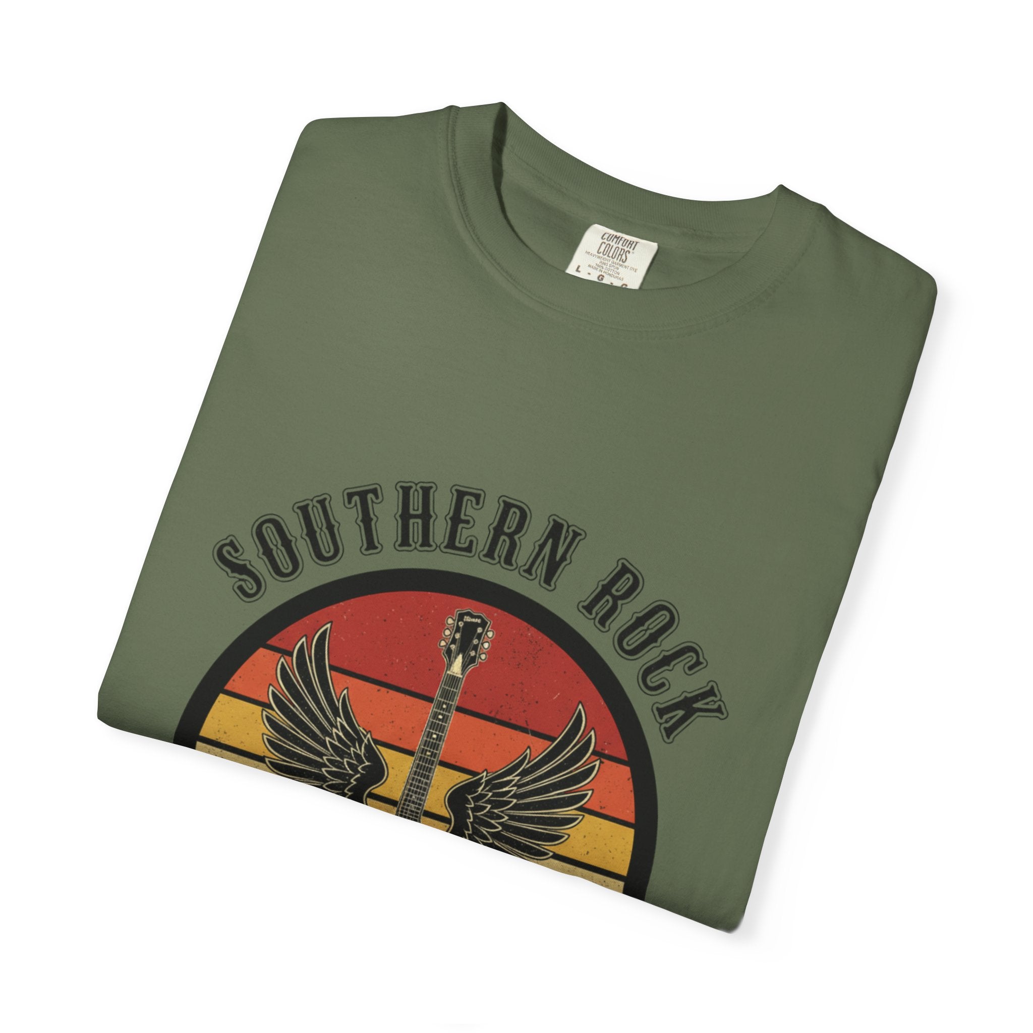 Southern Rock Winged V: Freebird Fret Life Tee