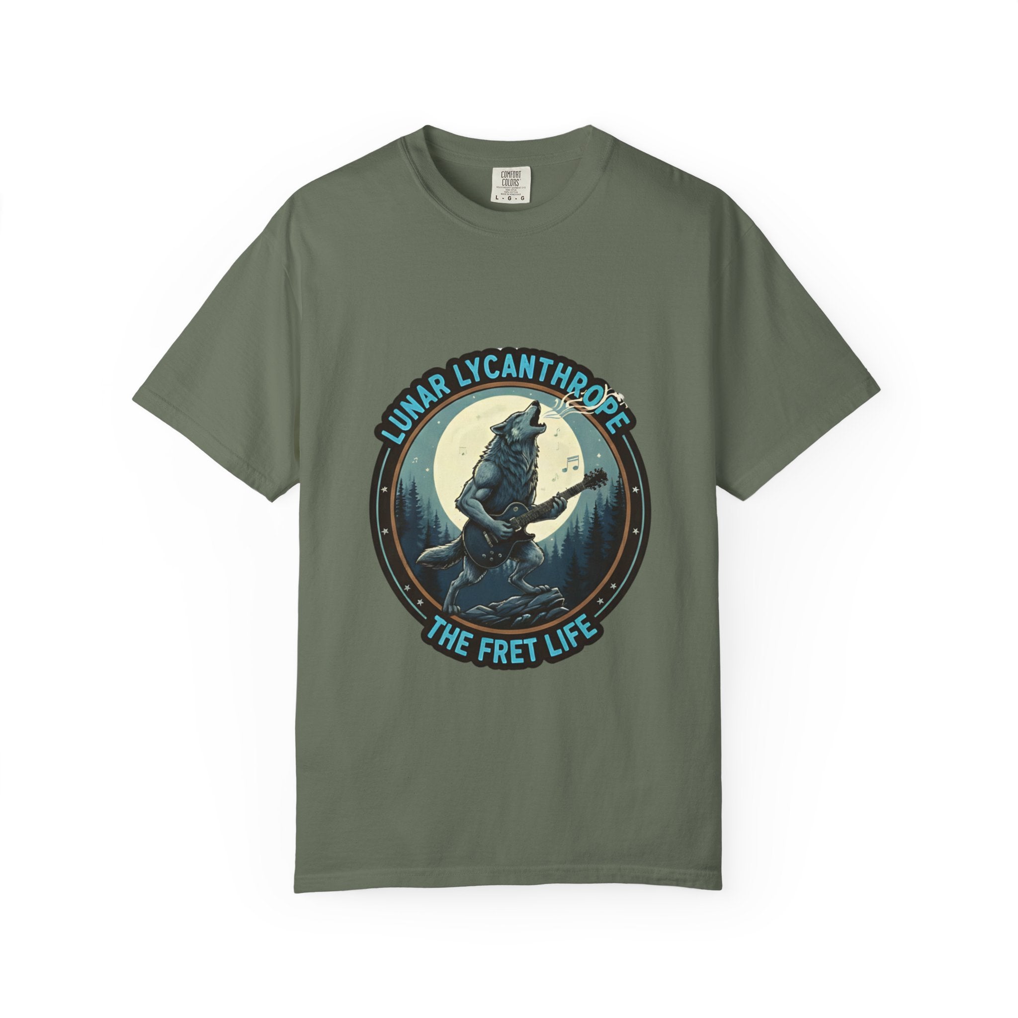 Lunar Lycanthrope: Full Moon Fret Life Tee