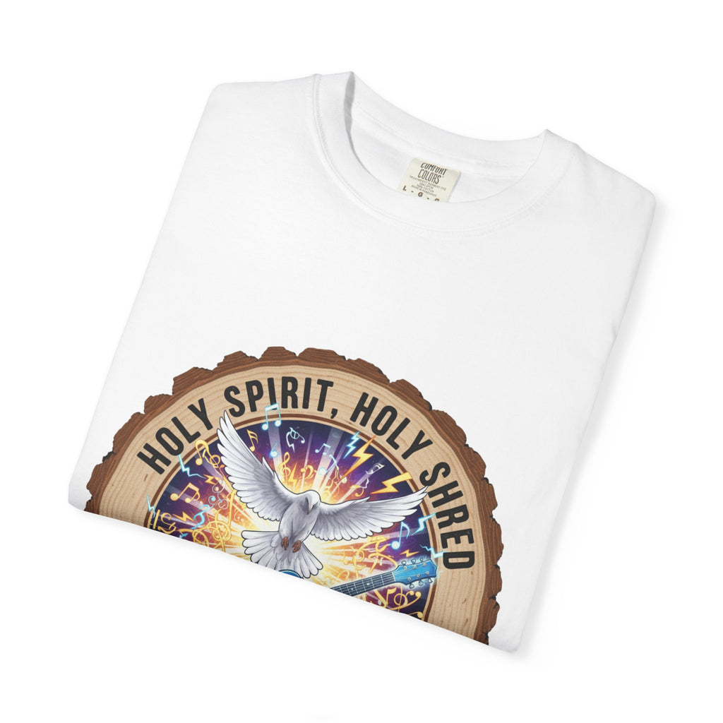 Holy Spirit Holy Shred T-Shirt | Christian Guitar Worship Tee