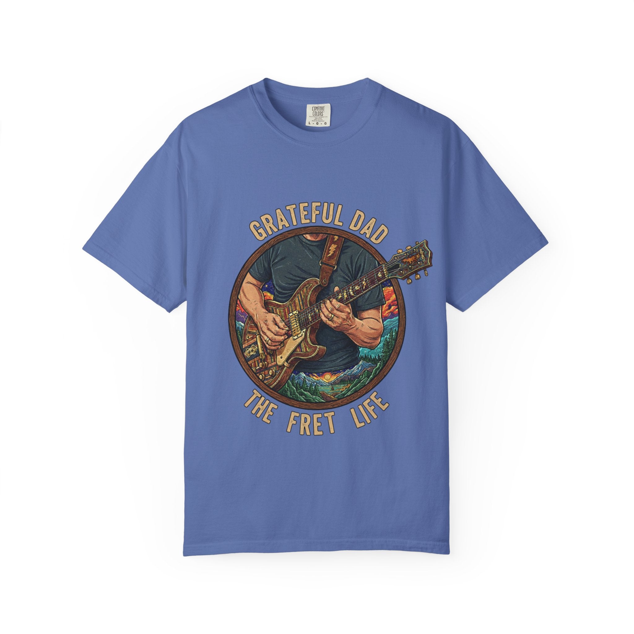 Grateful Dad: The Fret Life Jam Band T-Shirt