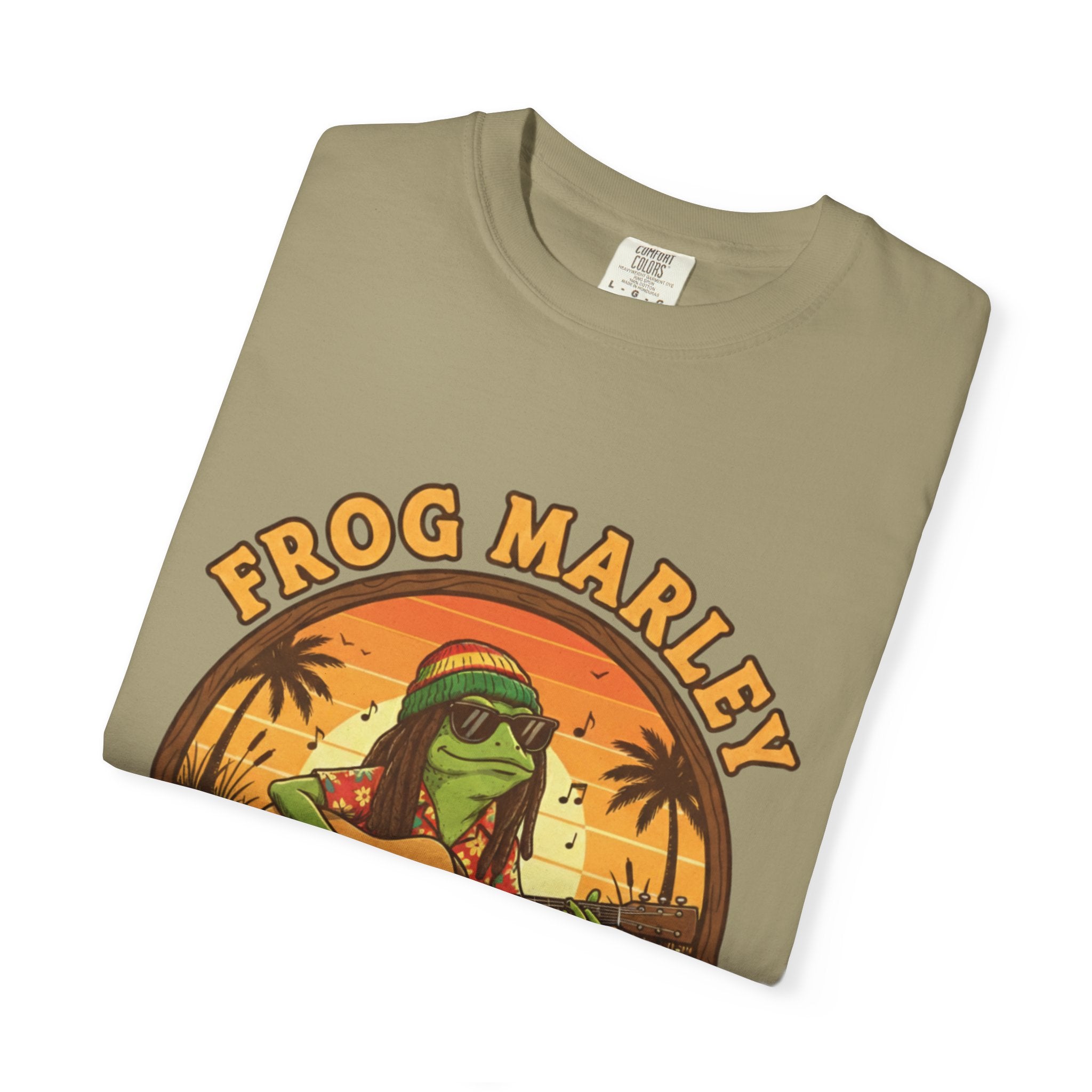 Frog Marley: Reggae Ribbit Rhythms Fret Life Tee
