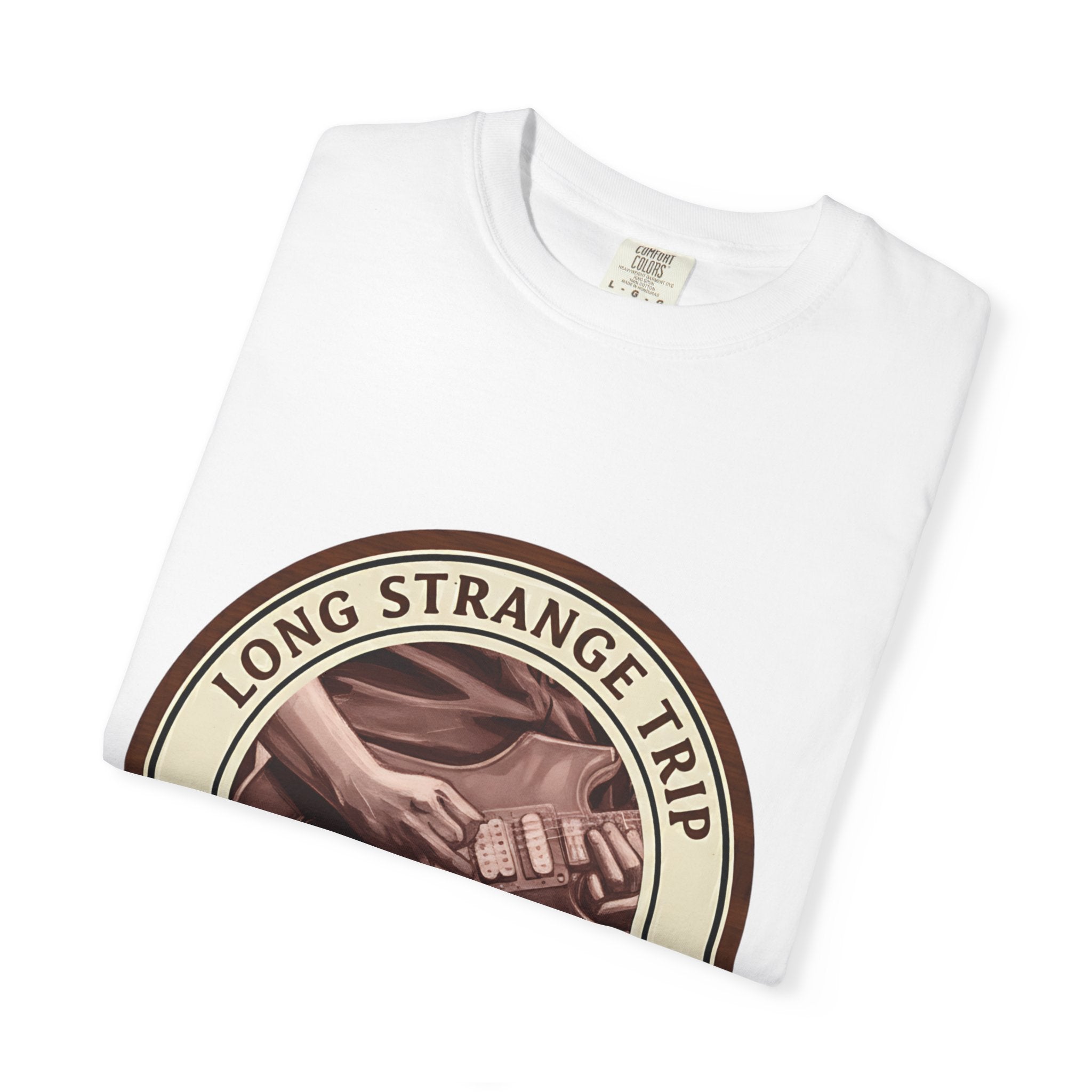 Long Strange Trip T-Shirt | Jerry Garcia Grateful Dead Guitar Tee