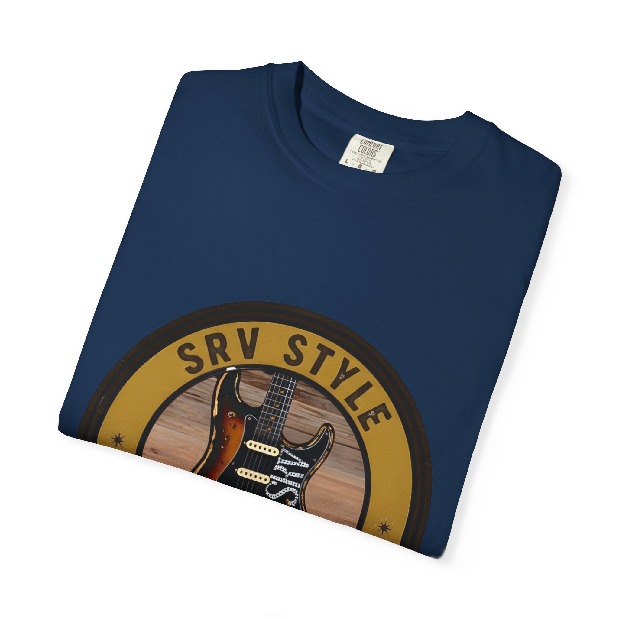 SRV Style Tee | Blues Guitar Fan T-Shirt