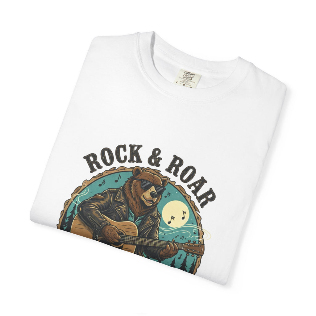 Rock & Roar: Campfire Blues Bear Fret Life Tee