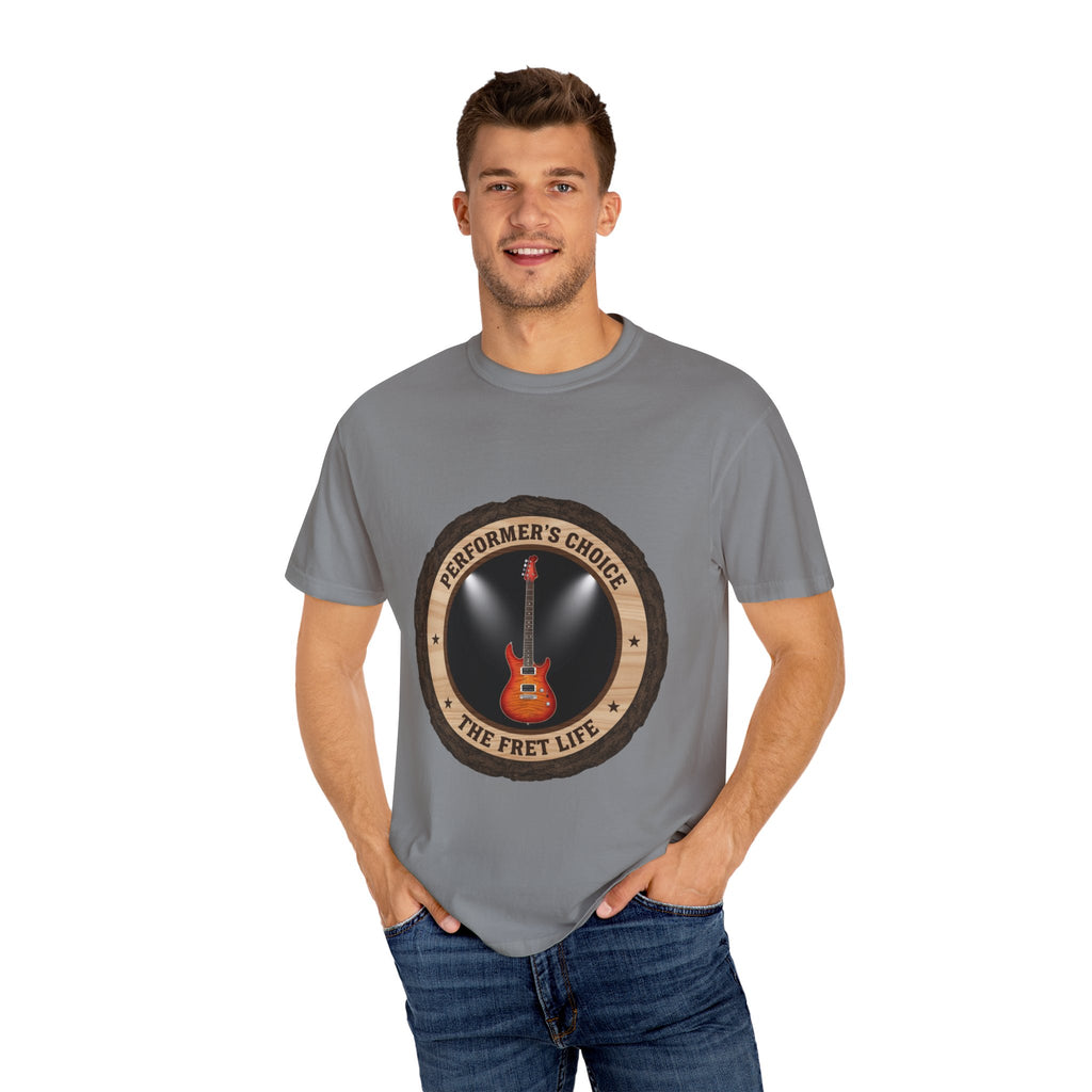 Performer's Choice Tee | Music Man Luke Axis Electric Guitar Shirt