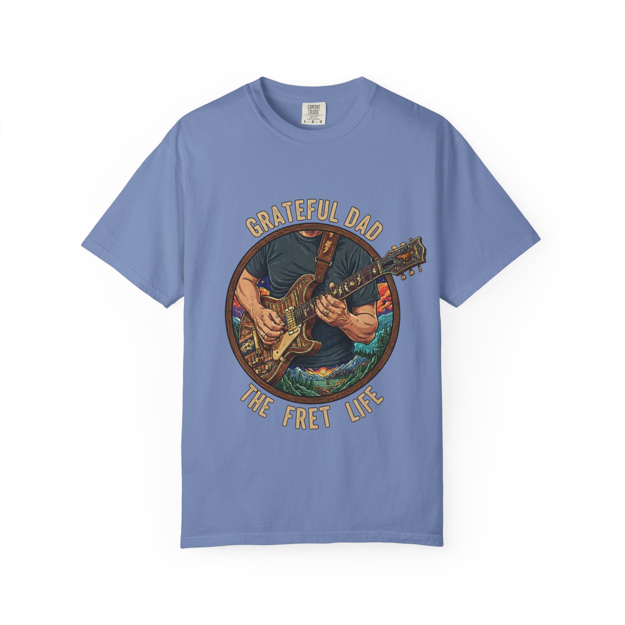 Grateful Dad: The Fret Life Jam Band T-Shirt